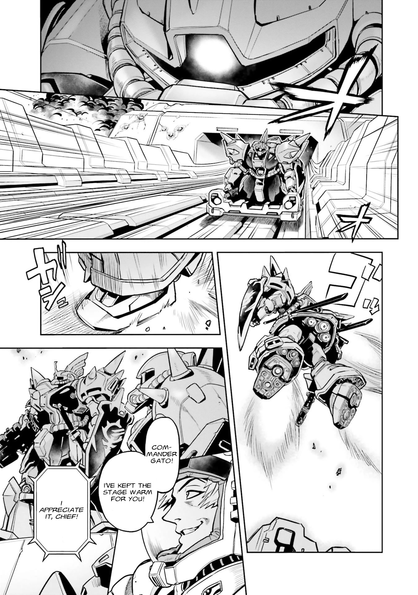 Kidou Senshi Gundam 0083 Rebellion - Chapter 96: For Our Homeland