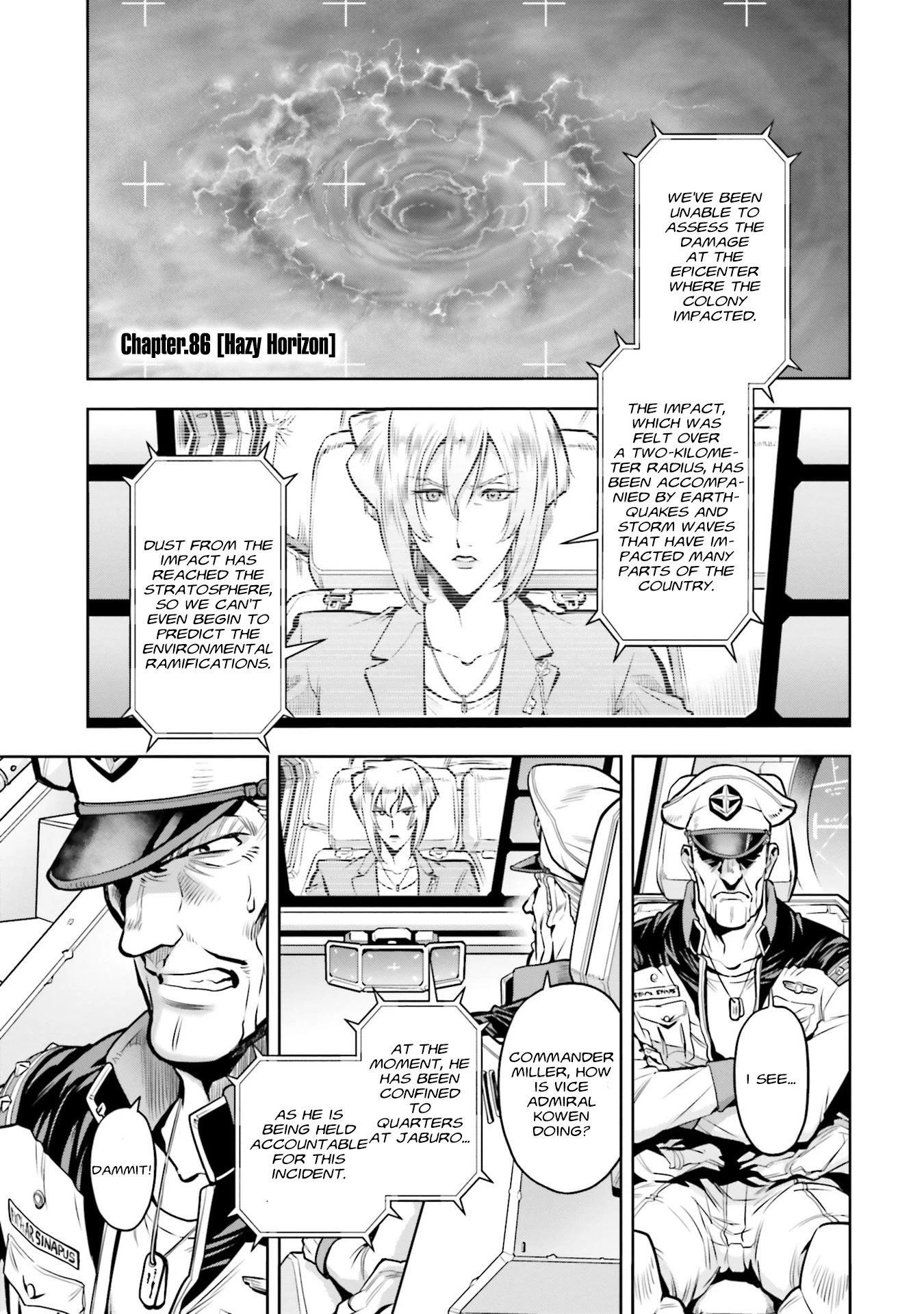 Kidou Senshi Gundam 0083 Rebellion - Chapter 86: Hazy Horizon