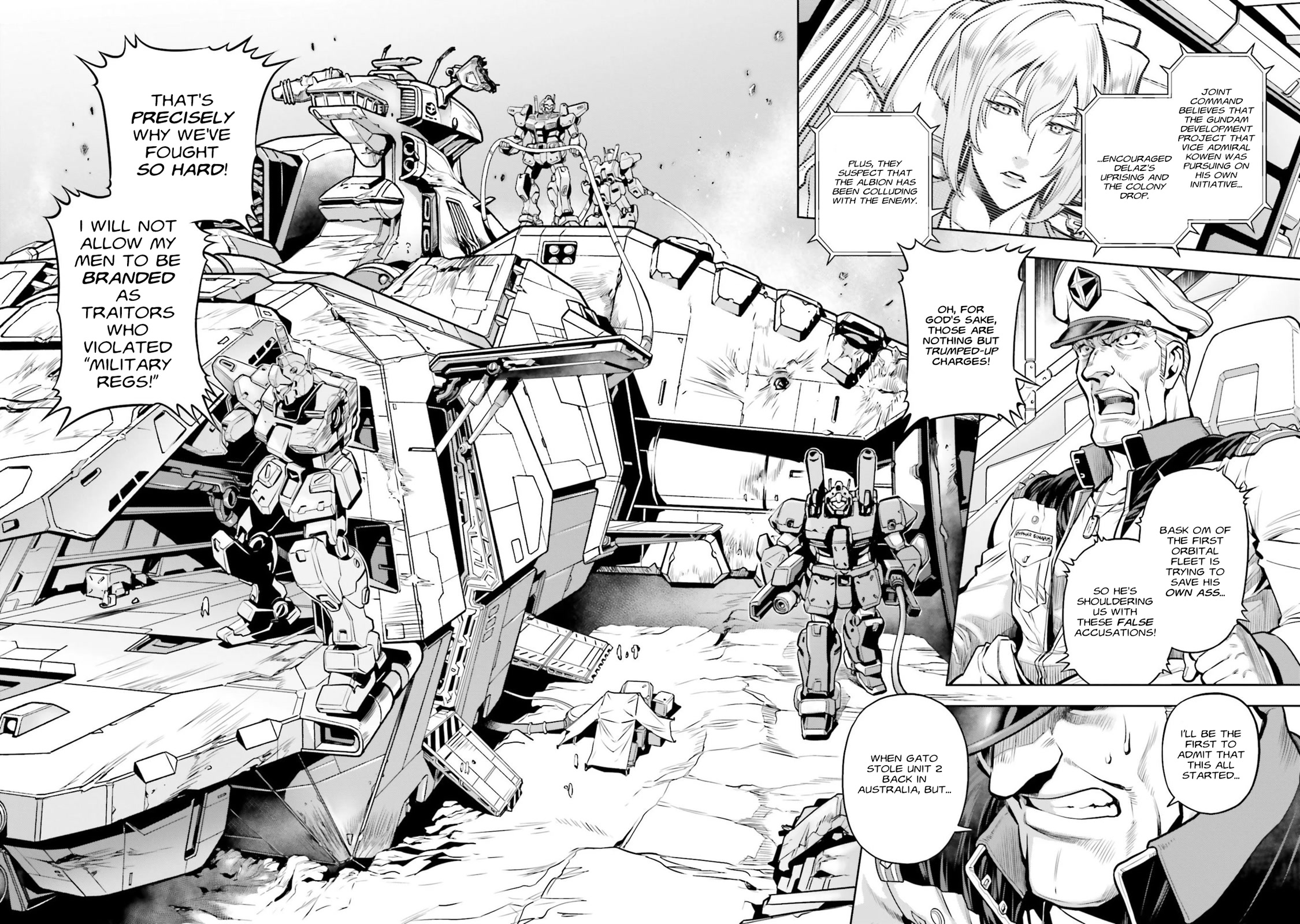 Kidou Senshi Gundam 0083 Rebellion - Chapter 86: Hazy Horizon