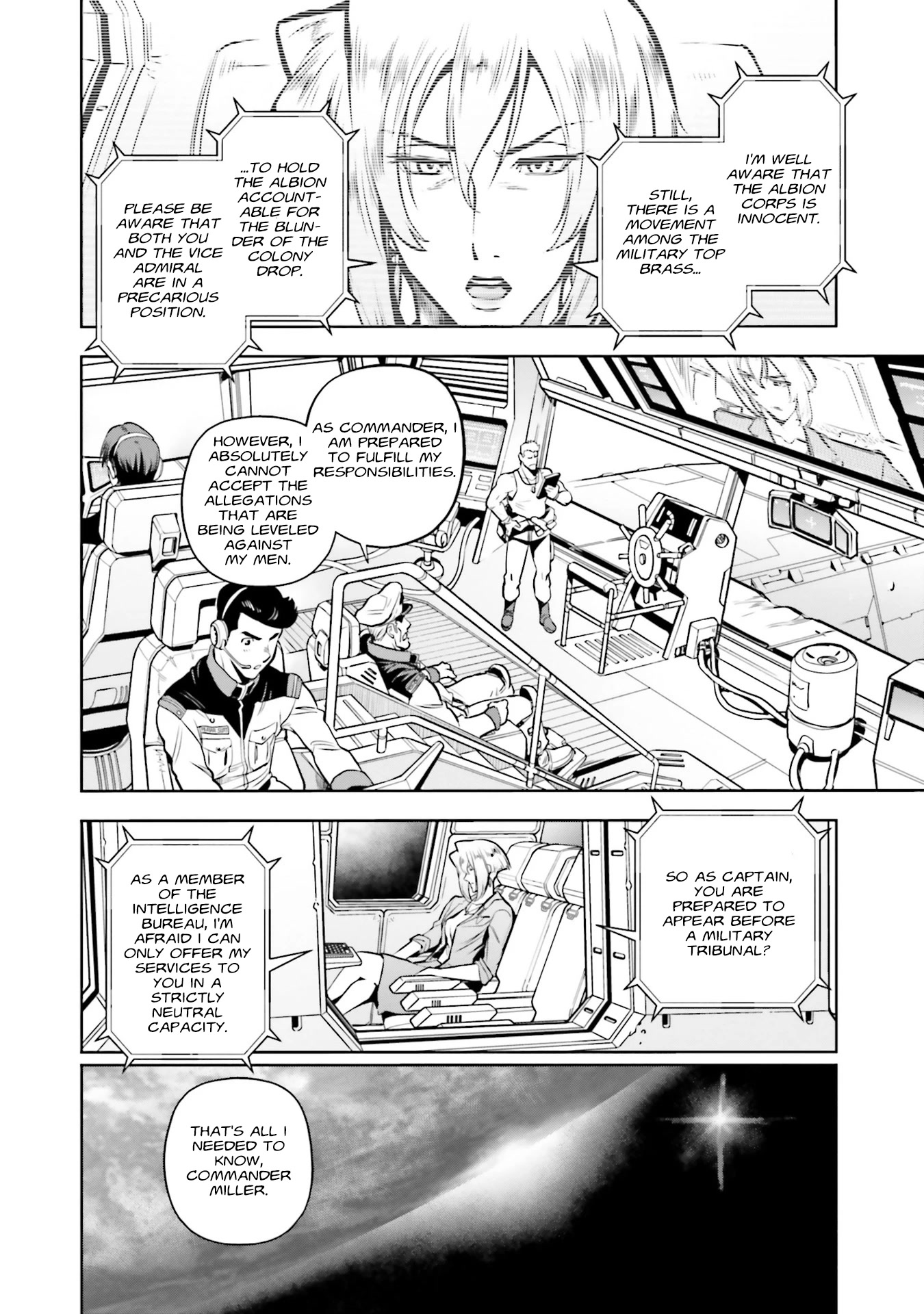 Kidou Senshi Gundam 0083 Rebellion - Chapter 86: Hazy Horizon