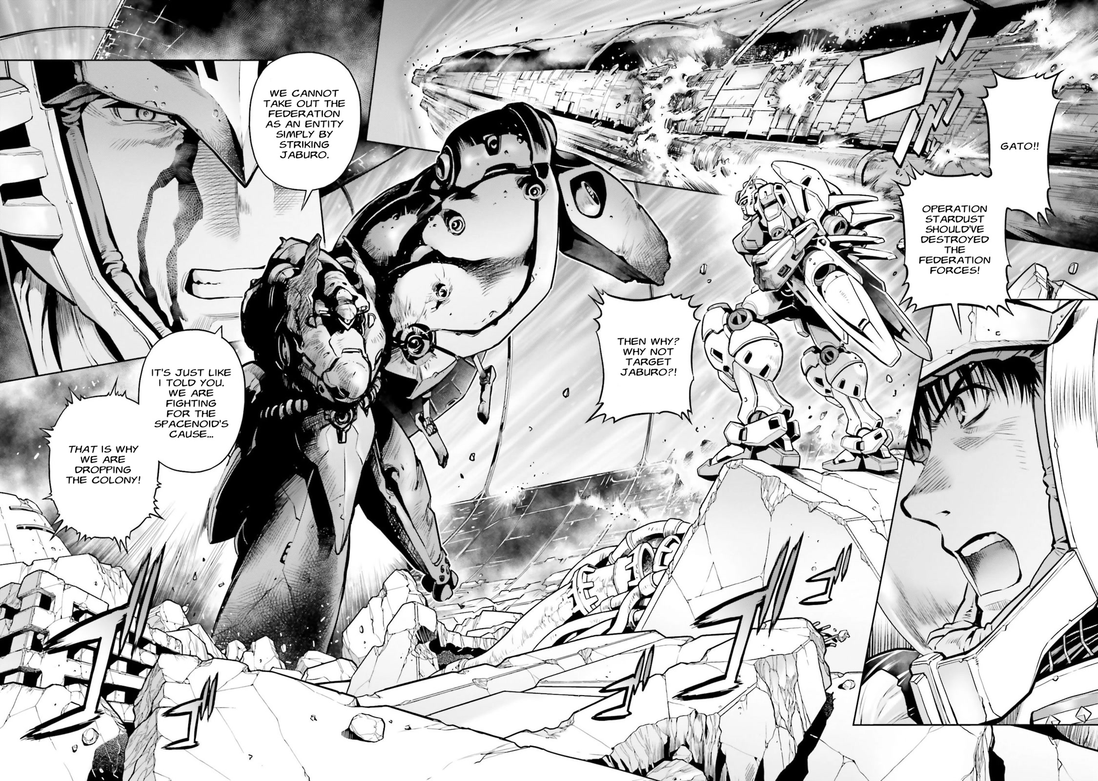 Kidou Senshi Gundam 0083 Rebellion - Chapter 83: A Fracturing Colony