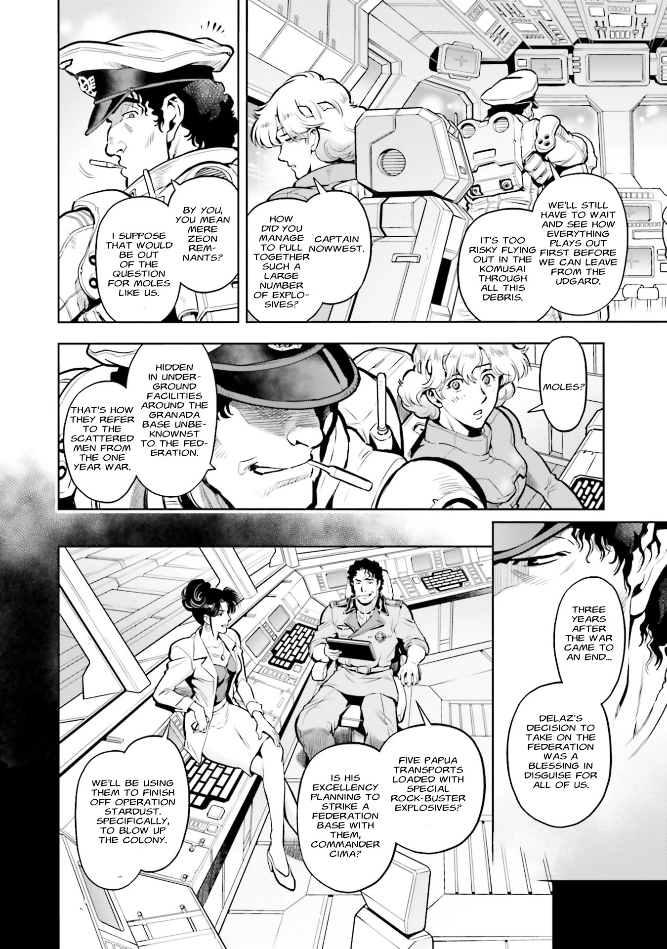 Kidou Senshi Gundam 0083 Rebellion - Chapter 83: A Fracturing Colony