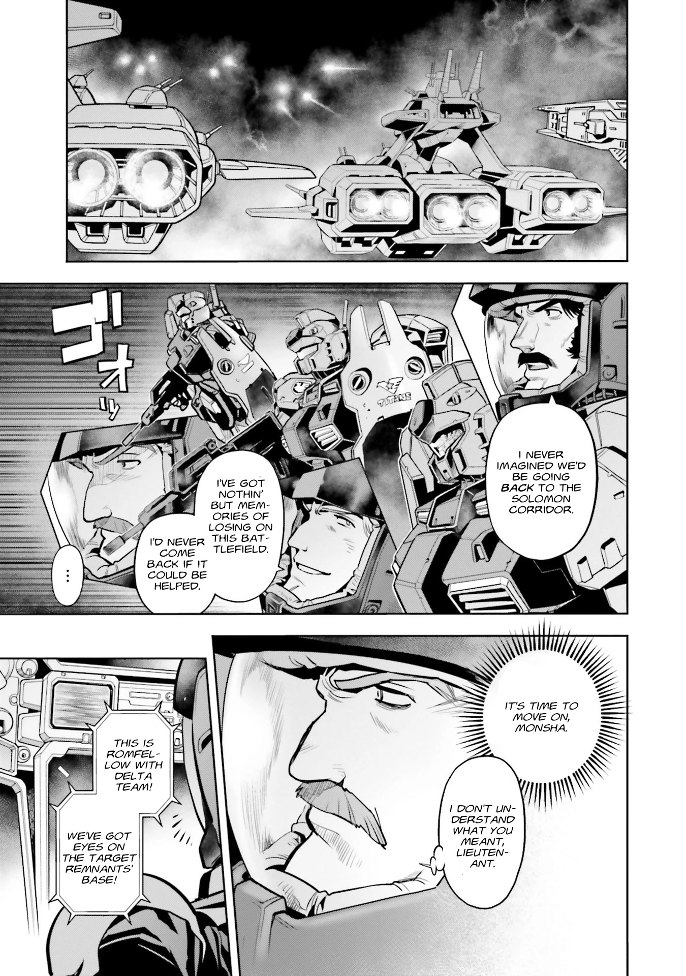 Kidou Senshi Gundam 0083 Rebellion - Chapter 93: Bittersweet Memory