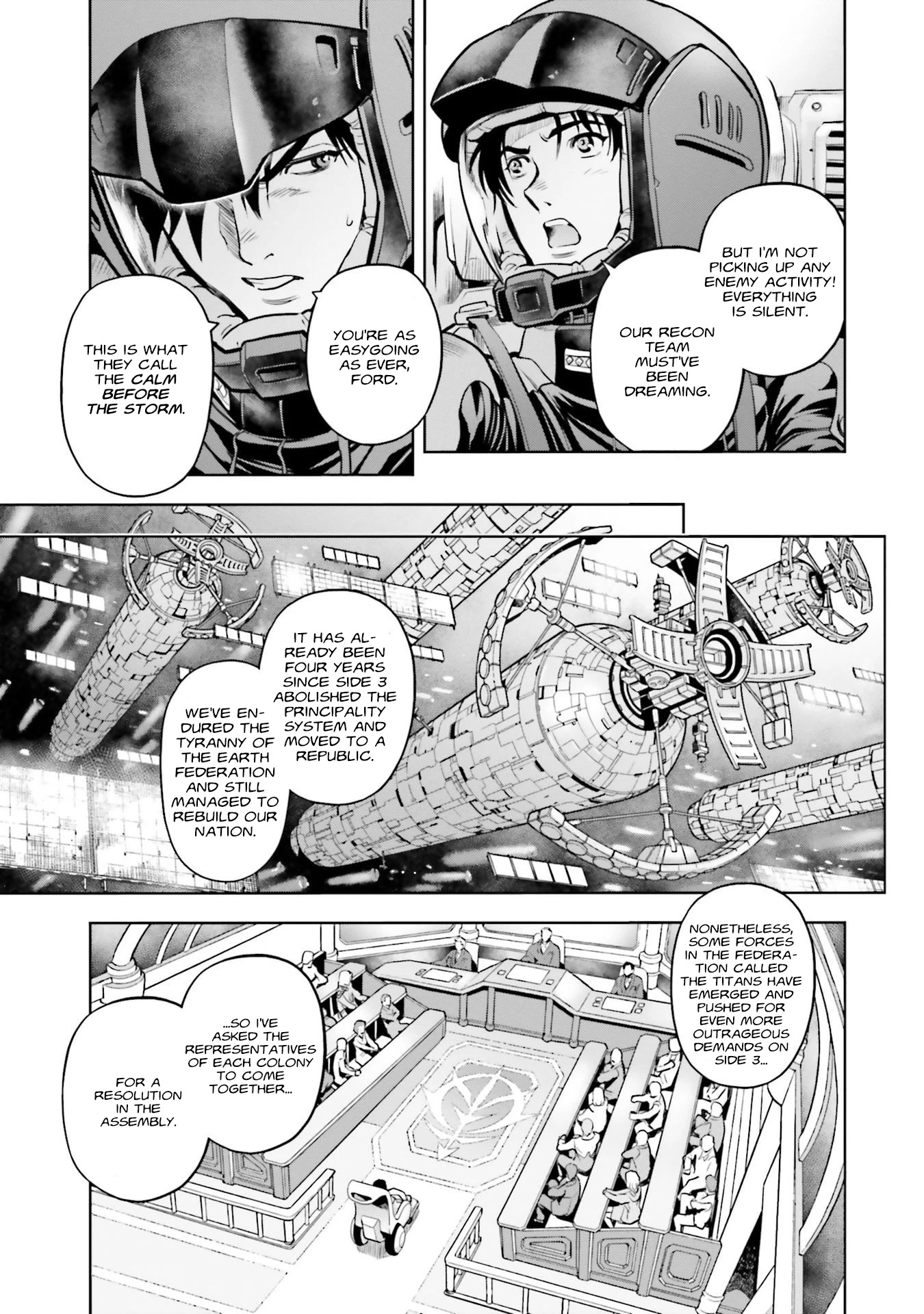 Kidou Senshi Gundam 0083 Rebellion - Chapter 93: Bittersweet Memory