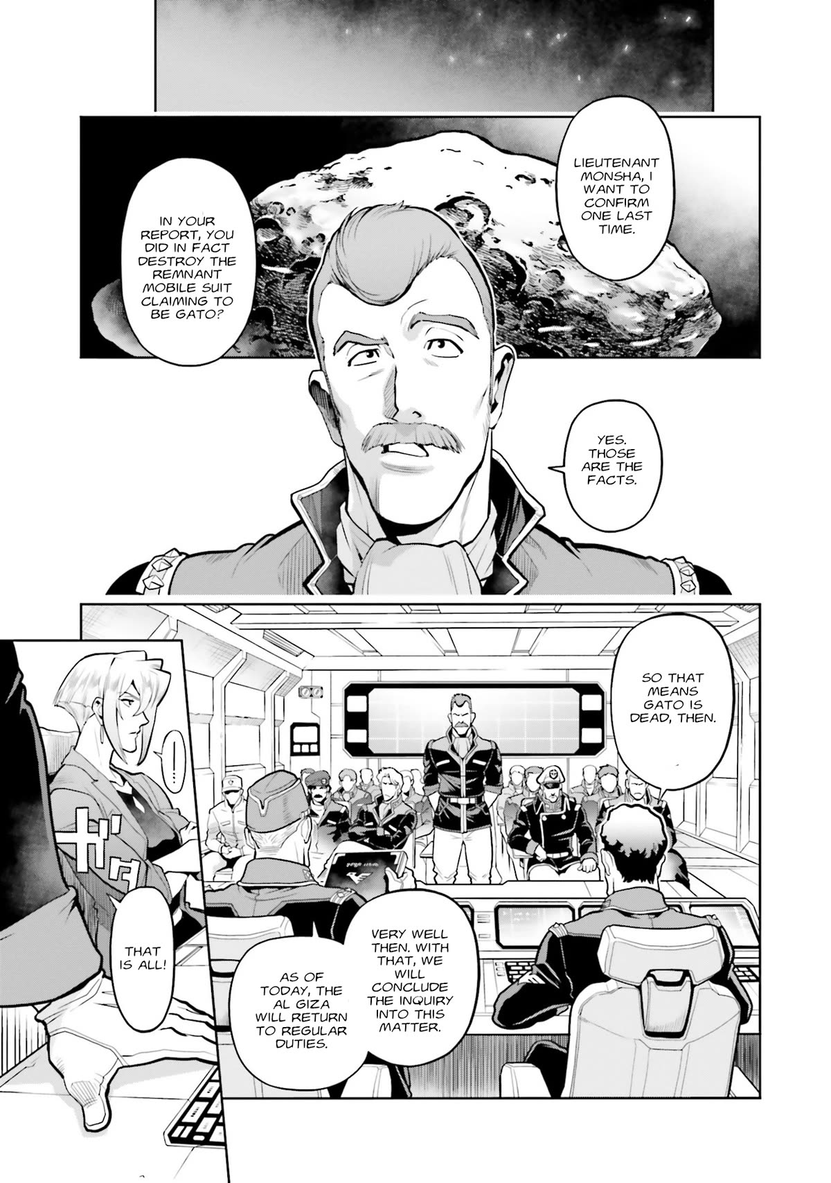 Kidou Senshi Gundam 0083 Rebellion - Chapter 104: 4Th Team, Roll Out! [End]