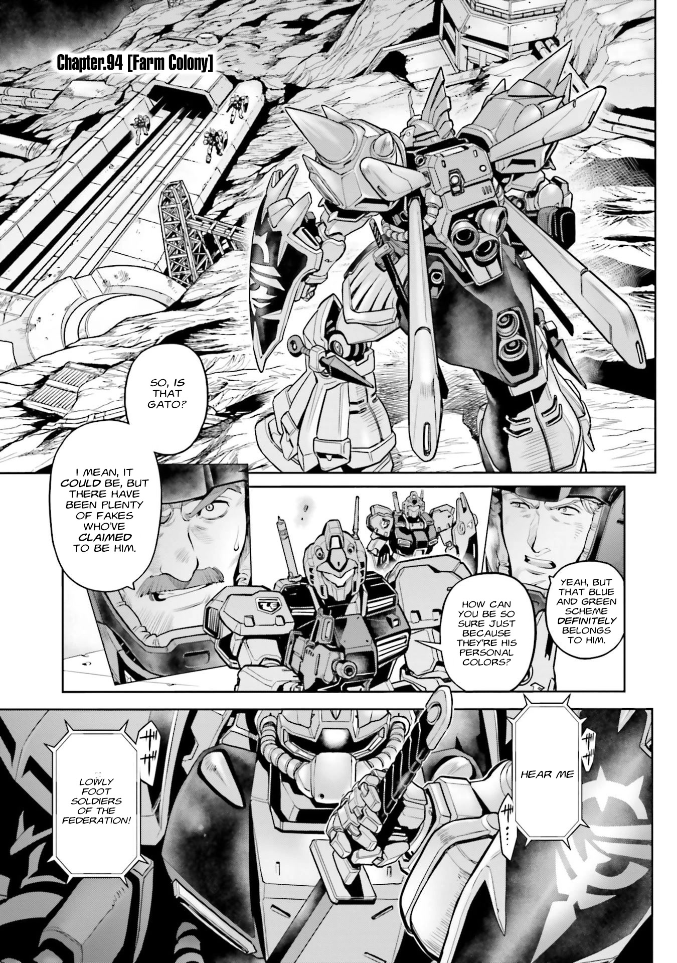 Kidou Senshi Gundam 0083 Rebellion - Chapter 94: Farm Colony