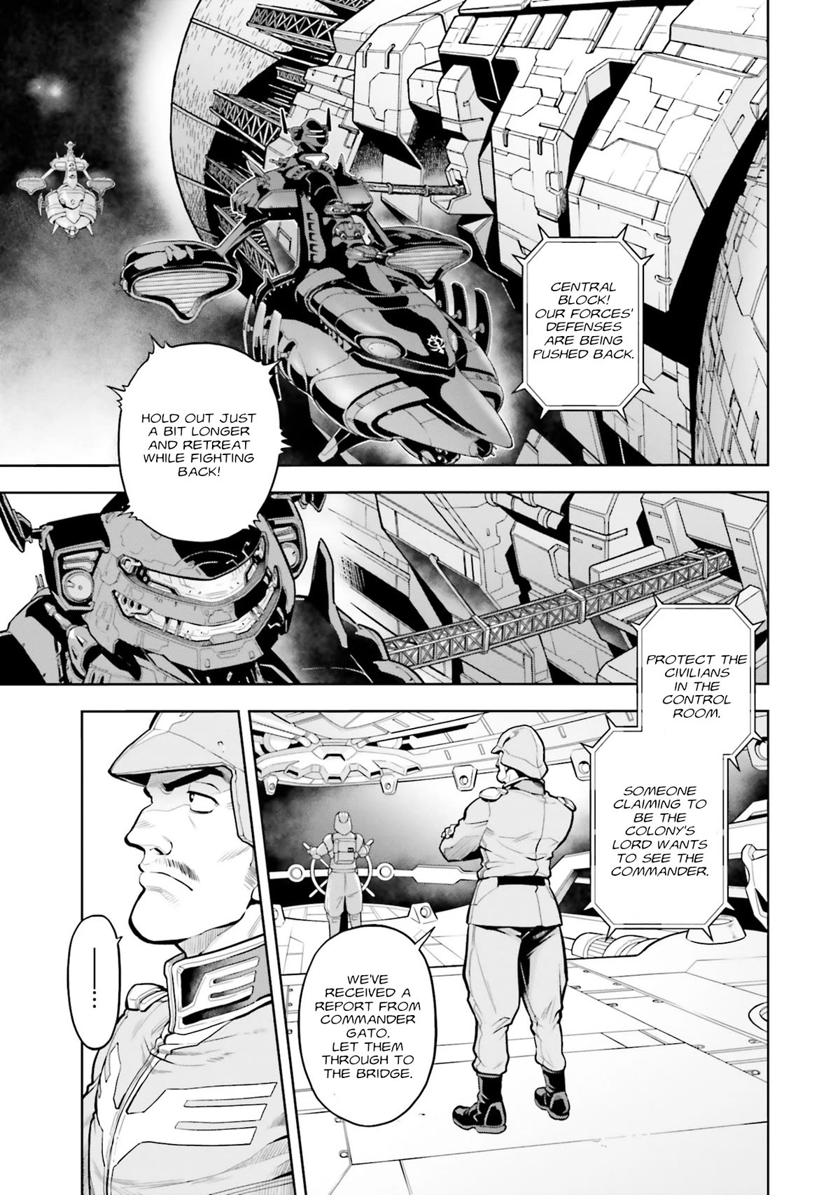 Kidou Senshi Gundam 0083 Rebellion - Chapter 100: Wounded Soldier