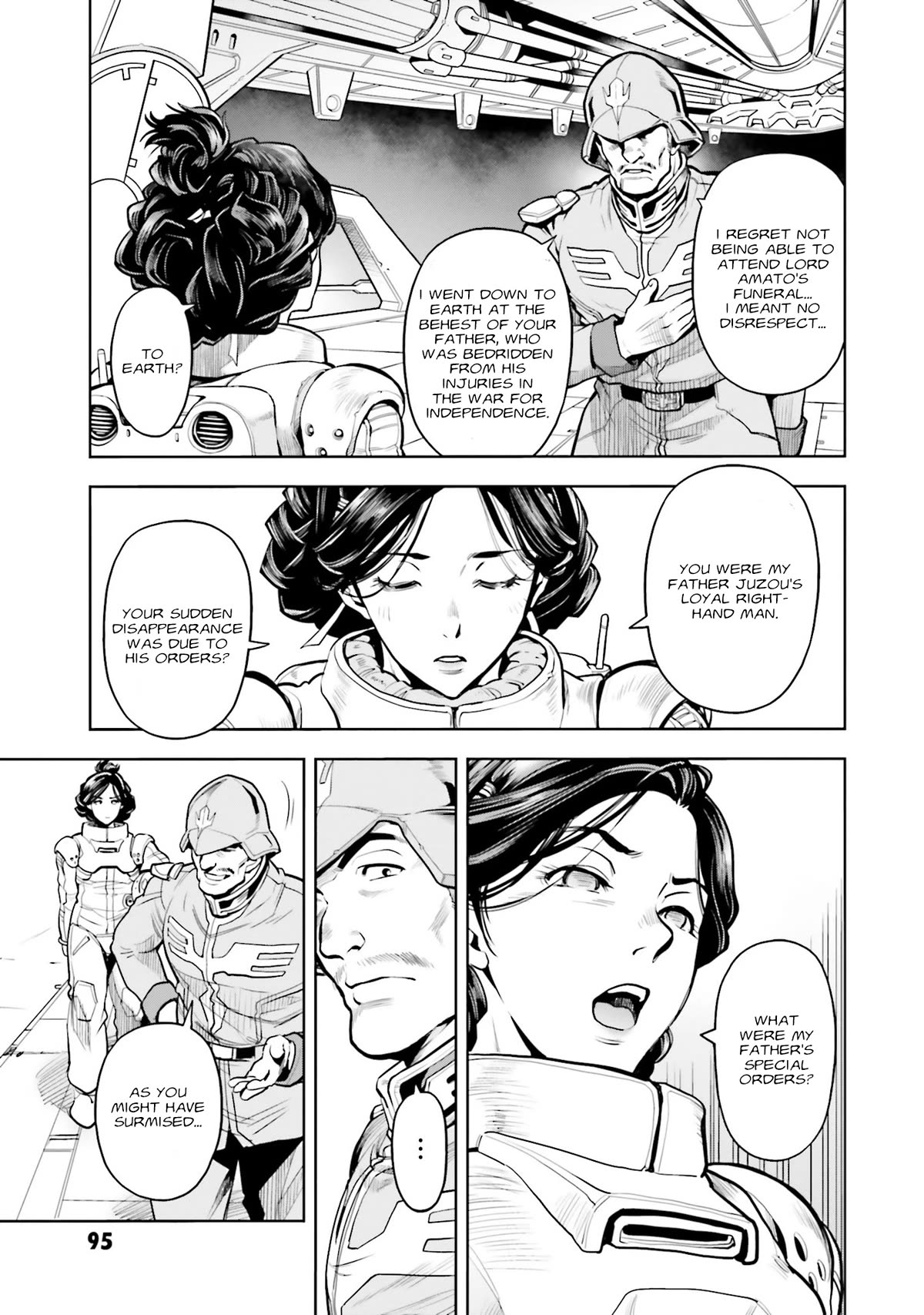 Kidou Senshi Gundam 0083 Rebellion - Chapter 100: Wounded Soldier