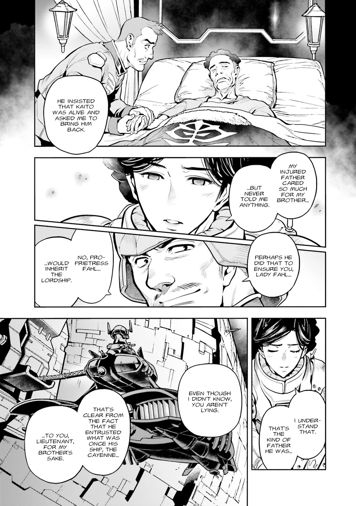 Kidou Senshi Gundam 0083 Rebellion - Chapter 100: Wounded Soldier