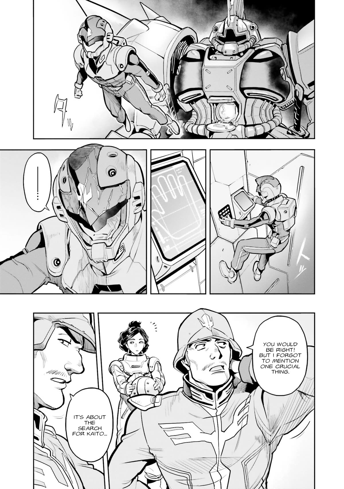 Kidou Senshi Gundam 0083 Rebellion - Chapter 100: Wounded Soldier