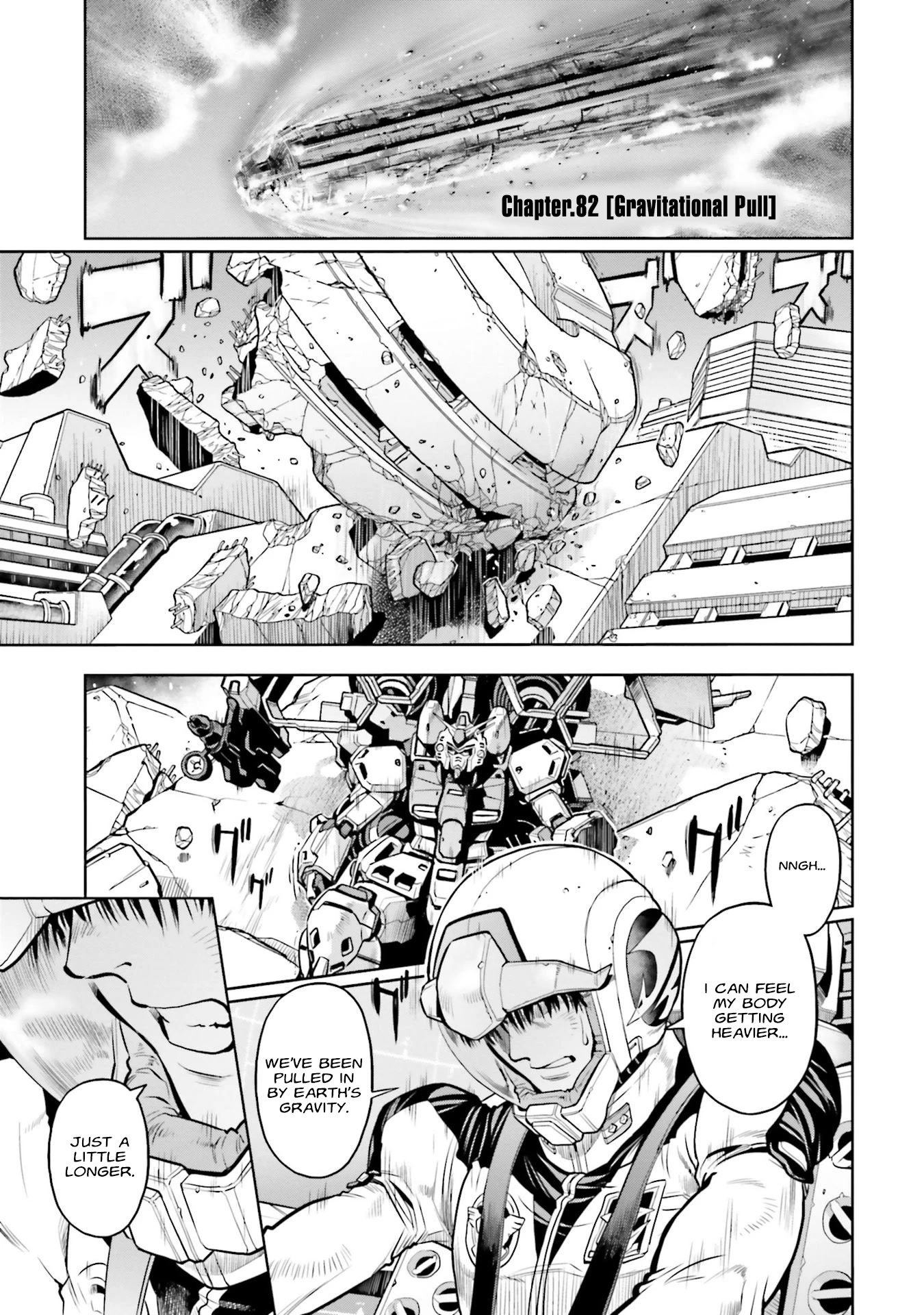 Kidou Senshi Gundam 0083 Rebellion - Chapter 82: Gravitational Pull