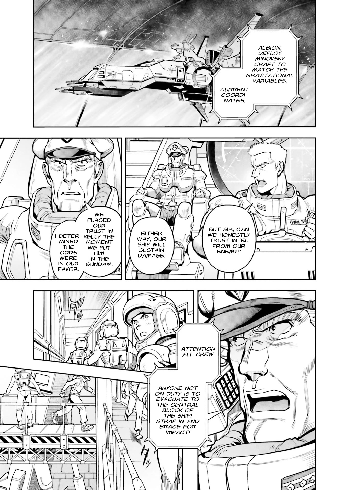 Kidou Senshi Gundam 0083 Rebellion - Chapter 82: Gravitational Pull