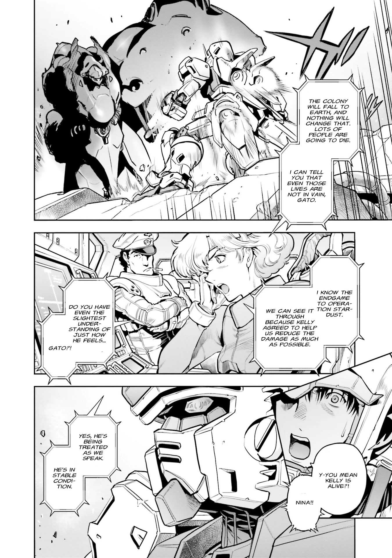 Kidou Senshi Gundam 0083 Rebellion - Chapter 82: Gravitational Pull