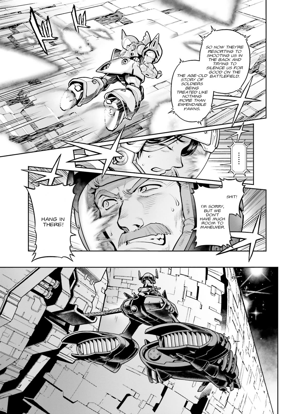 Kidou Senshi Gundam 0083 Rebellion - Chapter 98: Unjust War