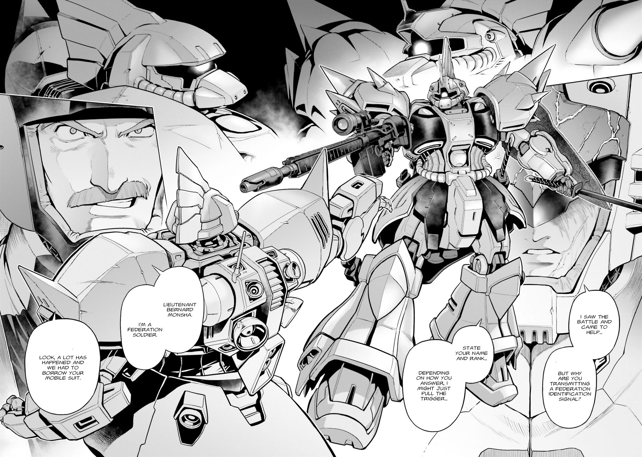 Kidou Senshi Gundam 0083 Rebellion - Chapter 98: Unjust War