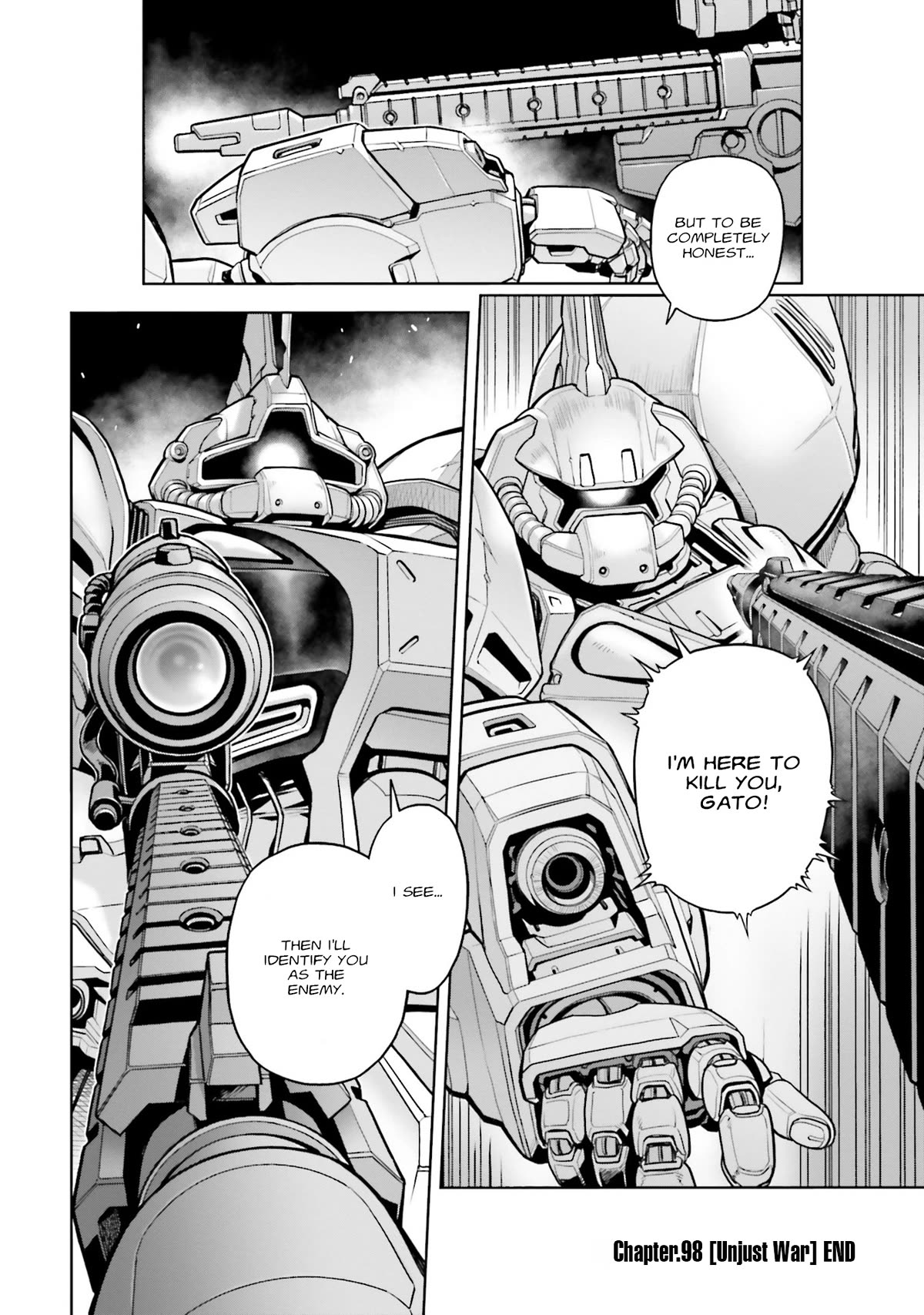 Kidou Senshi Gundam 0083 Rebellion - Chapter 98: Unjust War