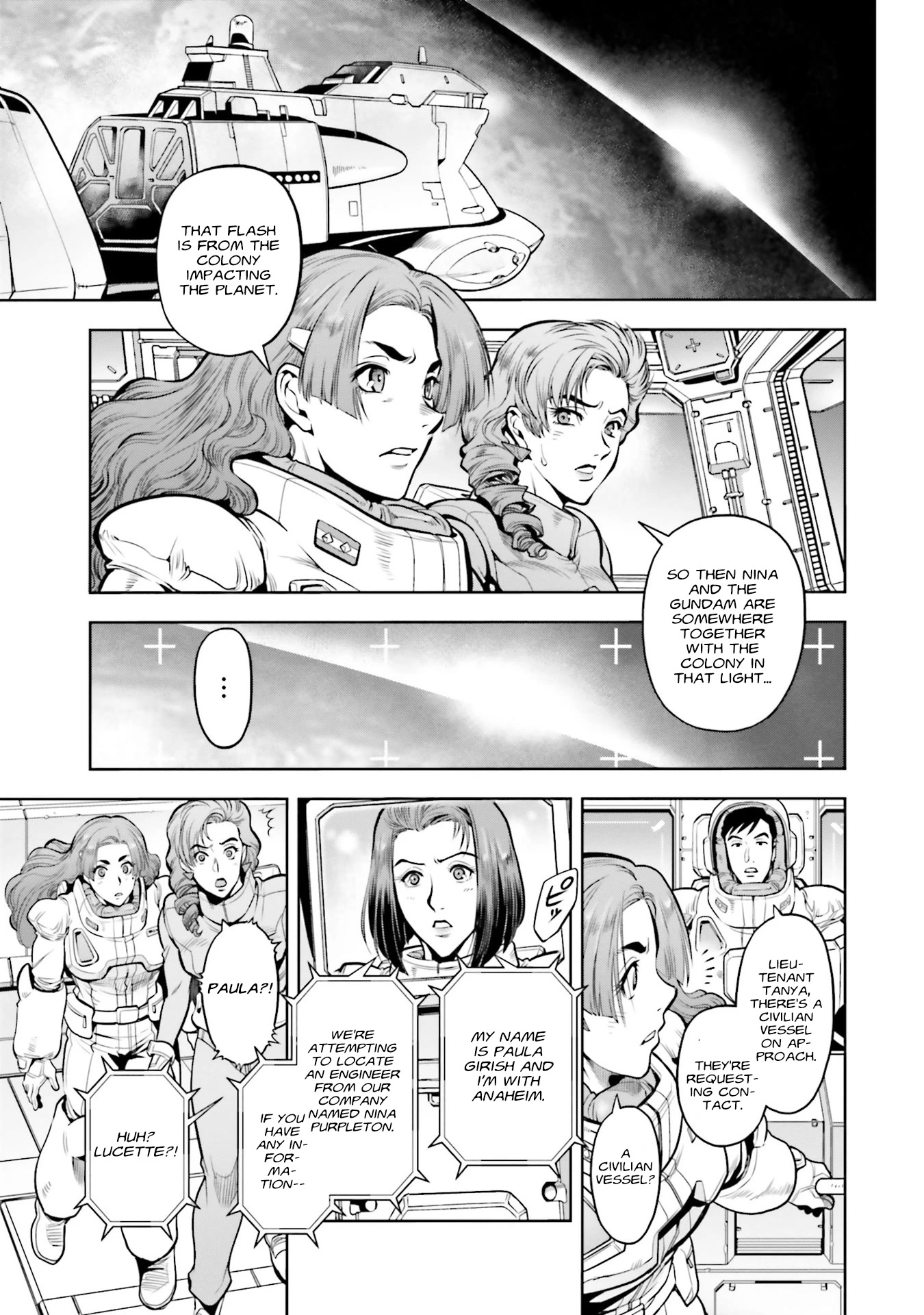 Kidou Senshi Gundam 0083 Rebellion - Chapter 85: Abrading Earth