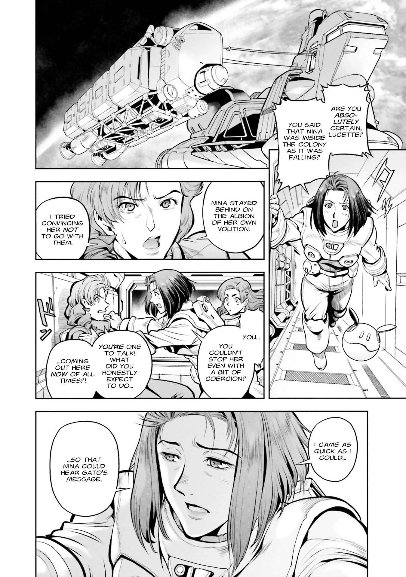 Kidou Senshi Gundam 0083 Rebellion - Chapter 85: Abrading Earth