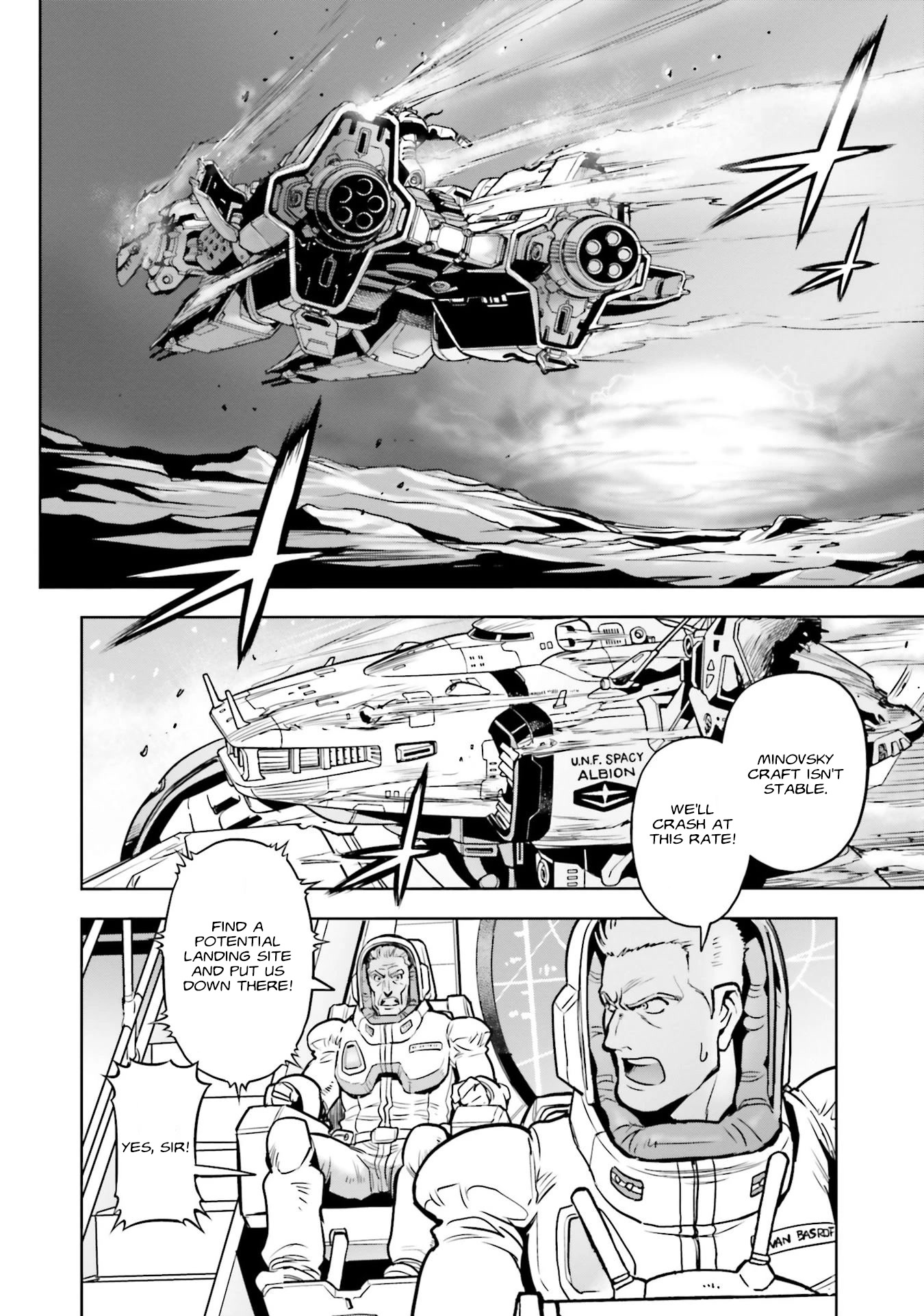 Kidou Senshi Gundam 0083 Rebellion - Chapter 85: Abrading Earth