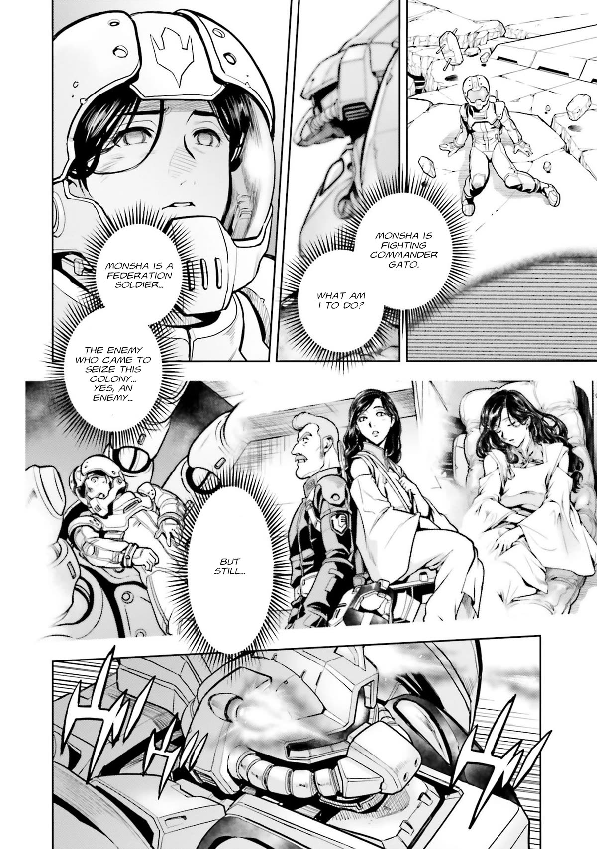 Kidou Senshi Gundam 0083 Rebellion - Chapter 99: Ominous Signs