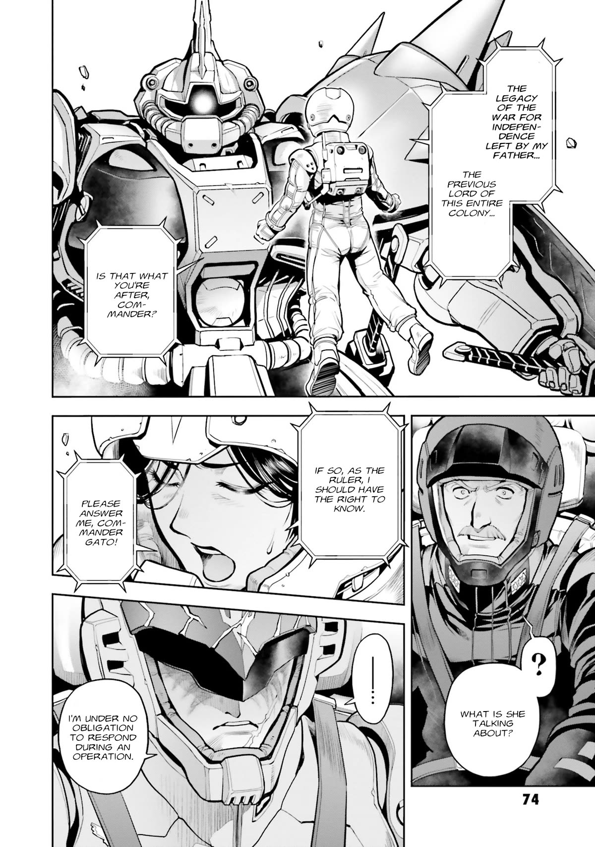 Kidou Senshi Gundam 0083 Rebellion - Chapter 99: Ominous Signs