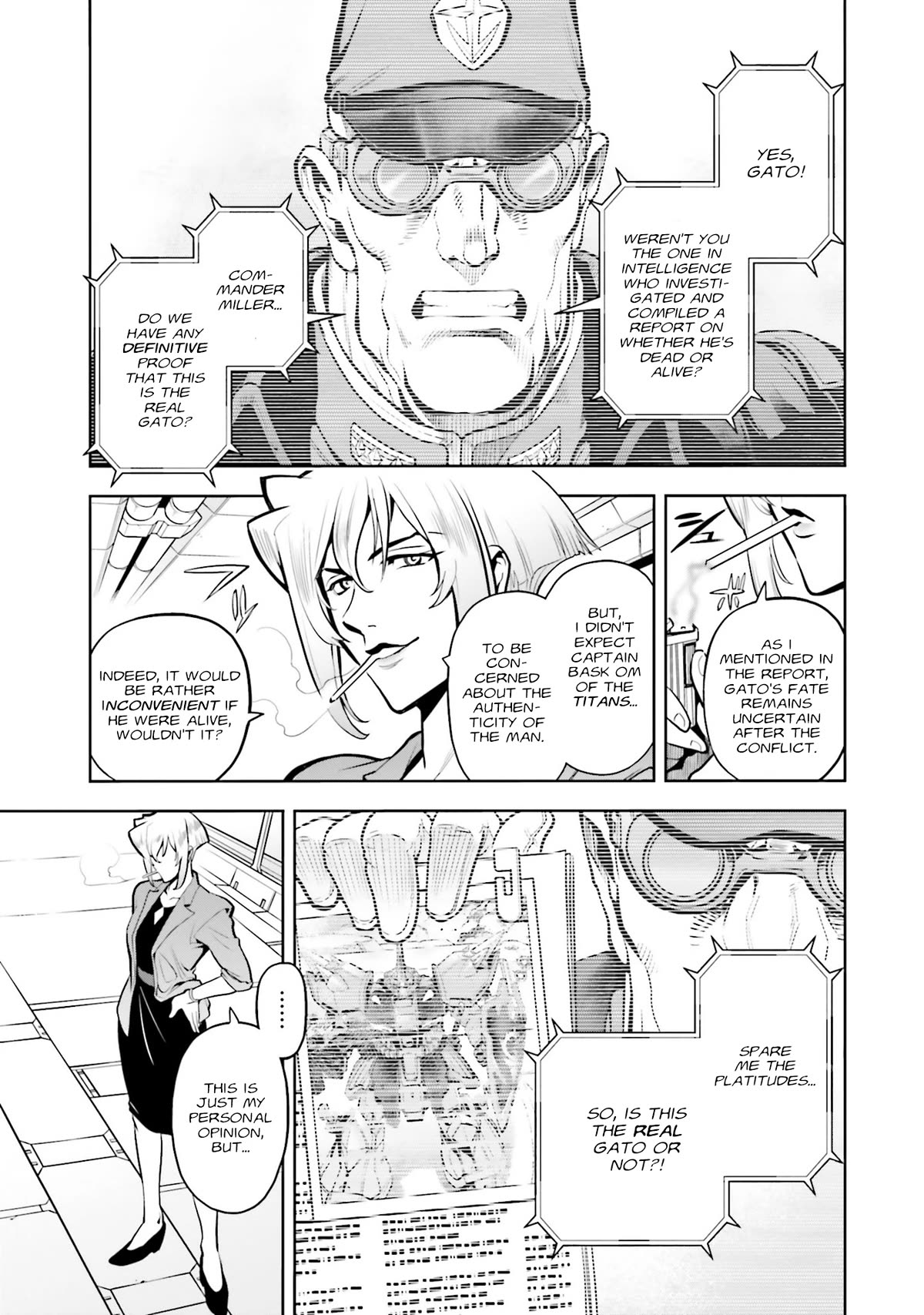 Kidou Senshi Gundam 0083 Rebellion - Chapter 99: Ominous Signs