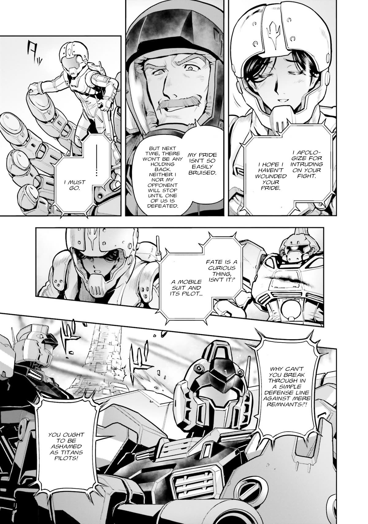 Kidou Senshi Gundam 0083 Rebellion - Chapter 99: Ominous Signs