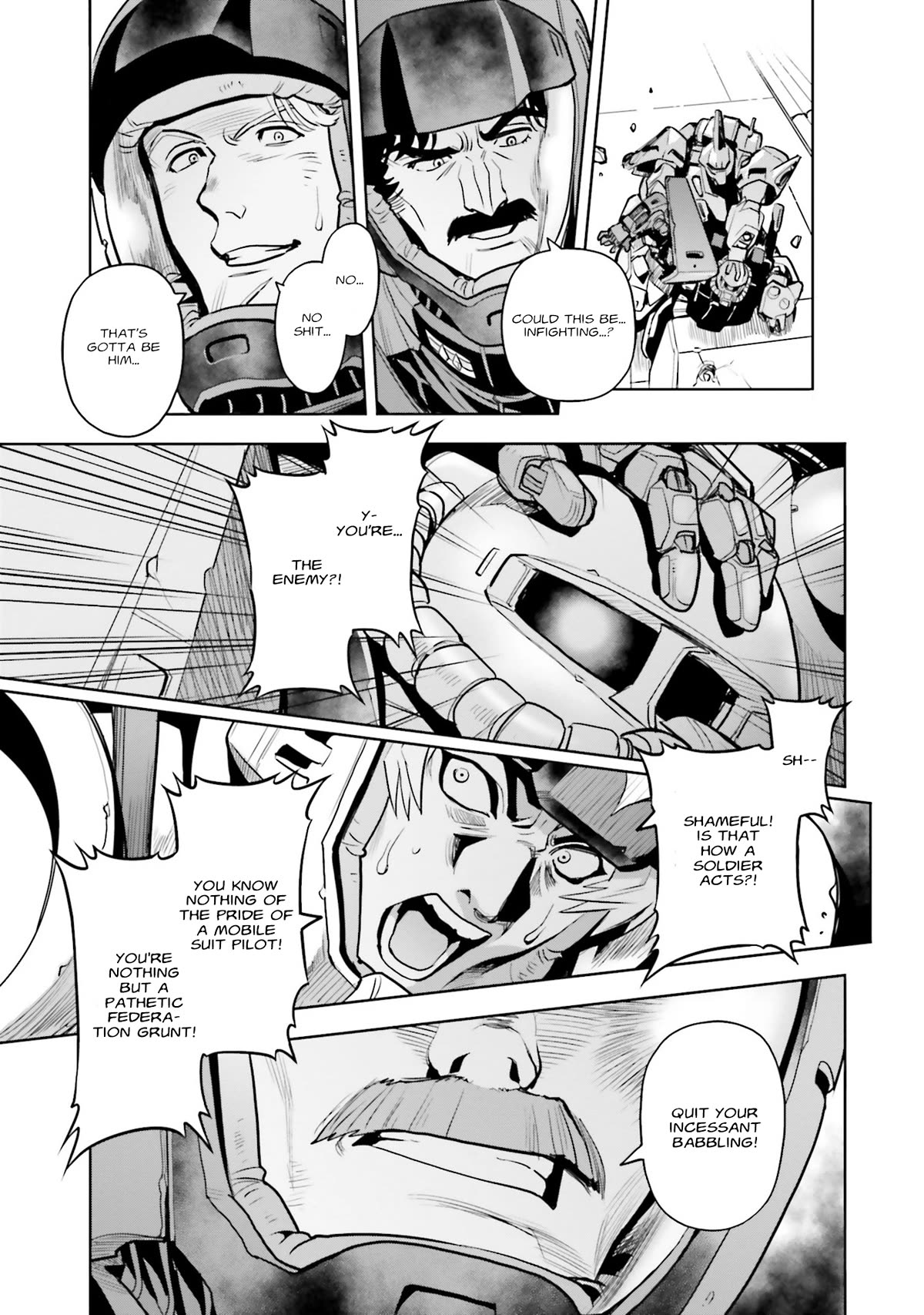 Kidou Senshi Gundam 0083 Rebellion - Chapter 99: Ominous Signs