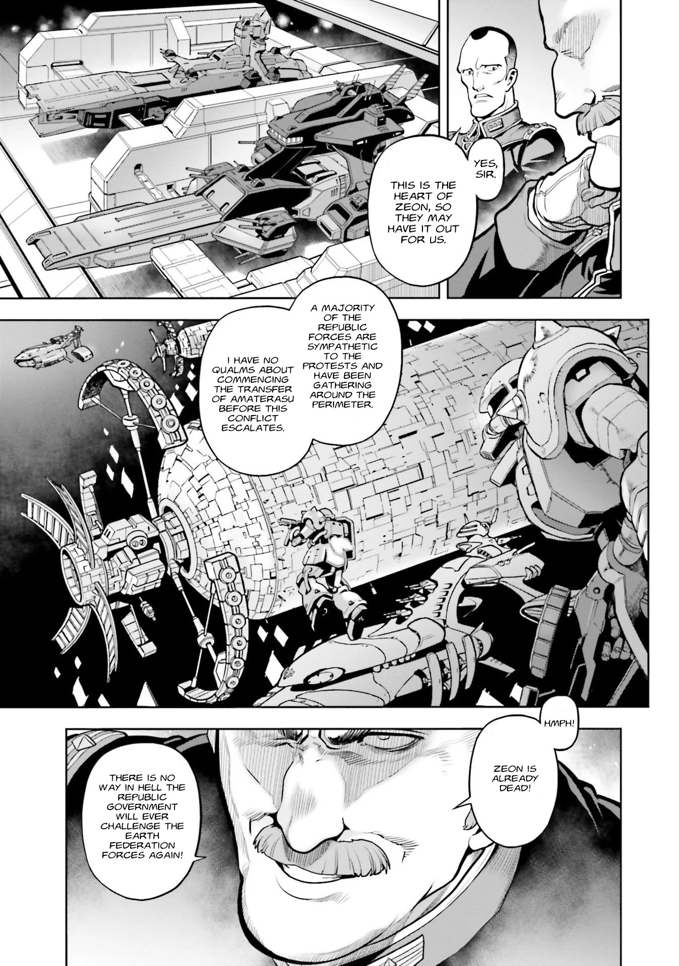 Kidou Senshi Gundam 0083 Rebellion - Chapter 95: Neo Fleet