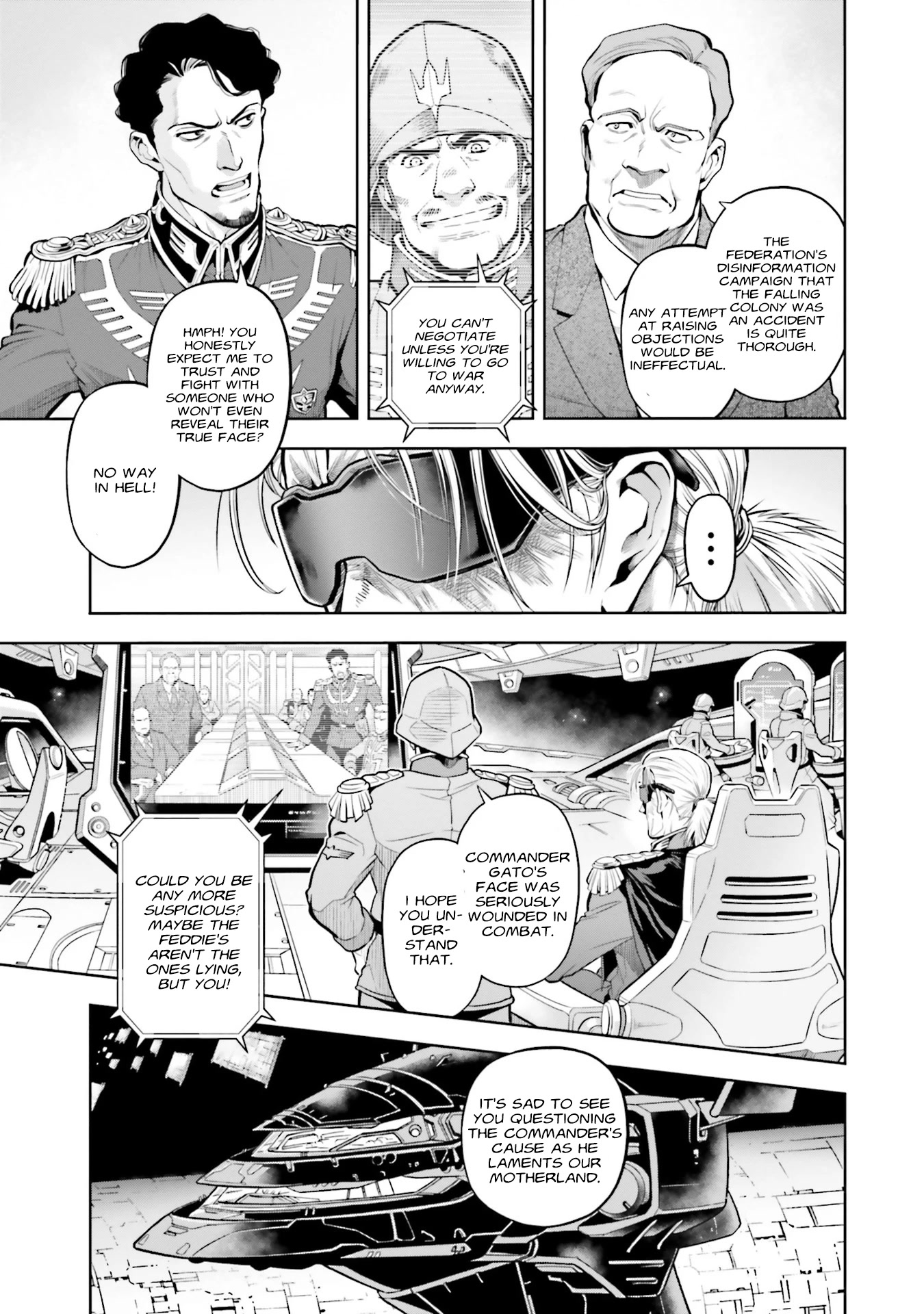 Kidou Senshi Gundam 0083 Rebellion - Chapter 95: Neo Fleet