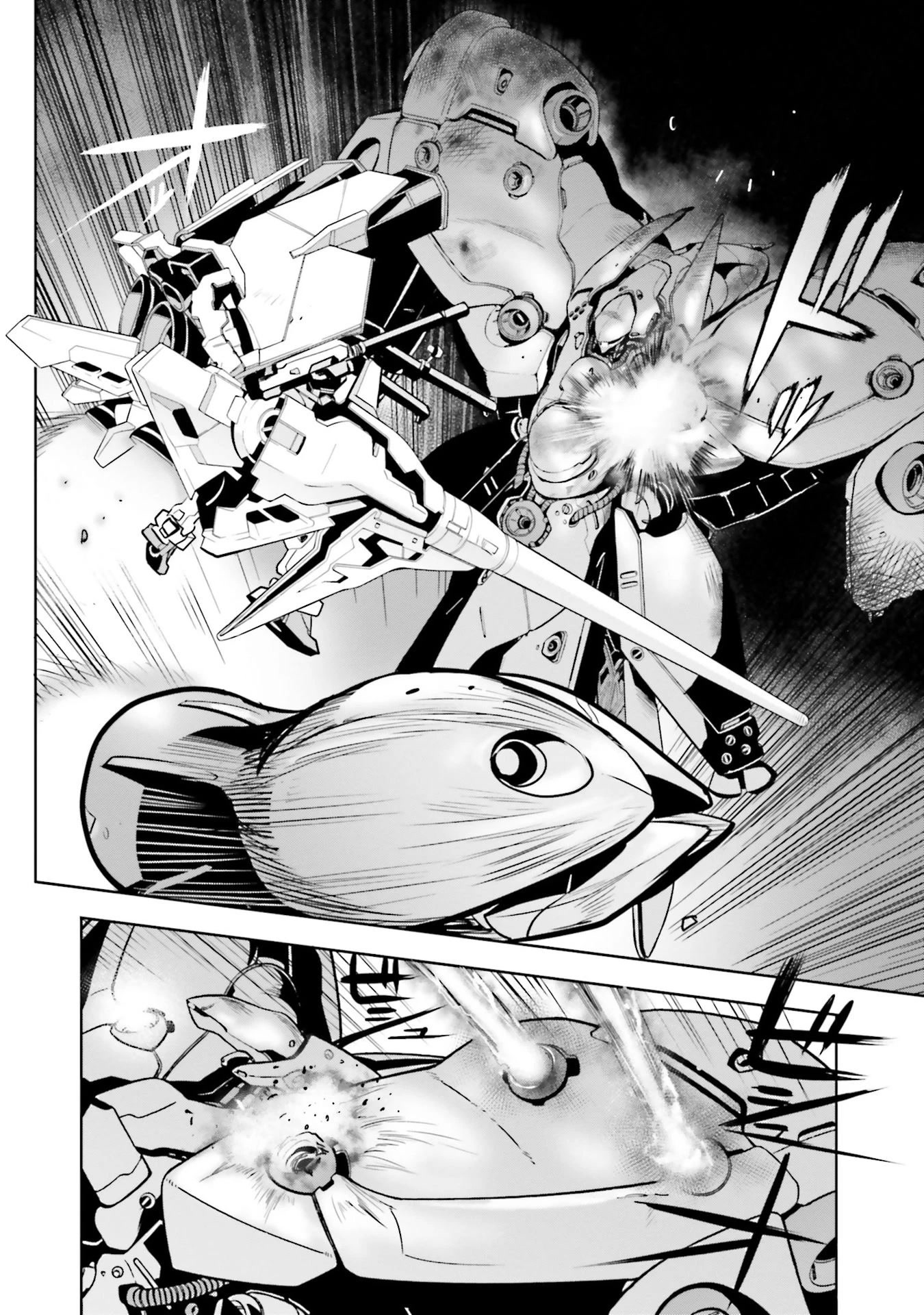 Kidou Senshi Gundam 0083 Rebellion - Chapter 80: A Fierce Battle