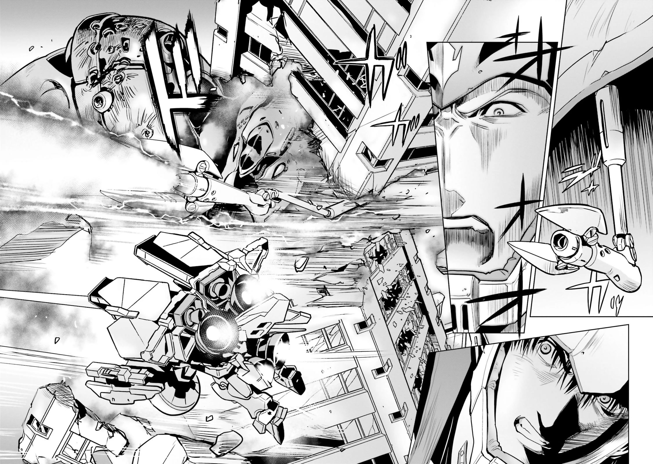 Kidou Senshi Gundam 0083 Rebellion - Chapter 80: A Fierce Battle