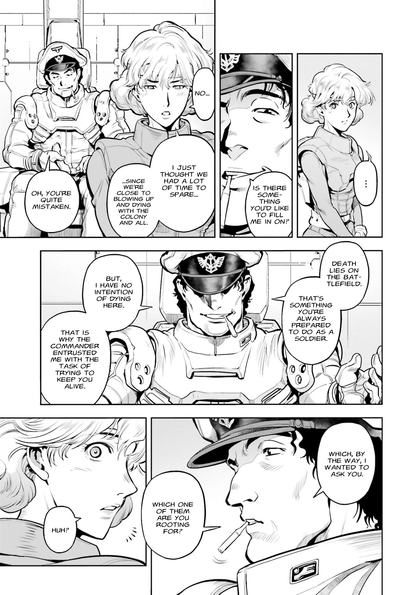 Kidou Senshi Gundam 0083 Rebellion - Chapter 80: A Fierce Battle