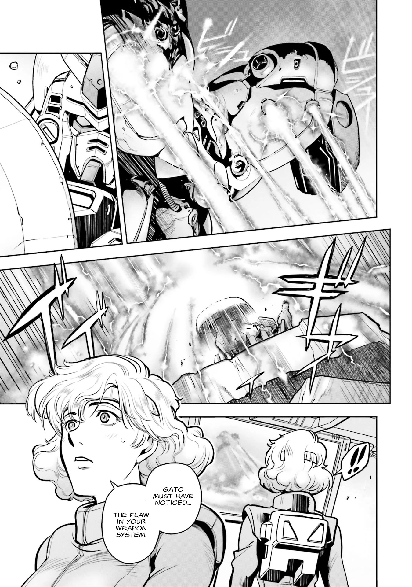 Kidou Senshi Gundam 0083 Rebellion - Chapter 80: A Fierce Battle