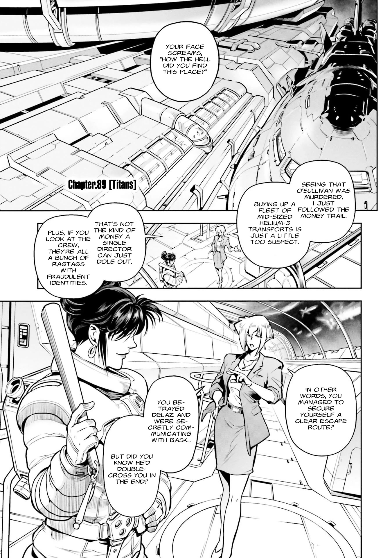 Kidou Senshi Gundam 0083 Rebellion - Chapter 89: Titans