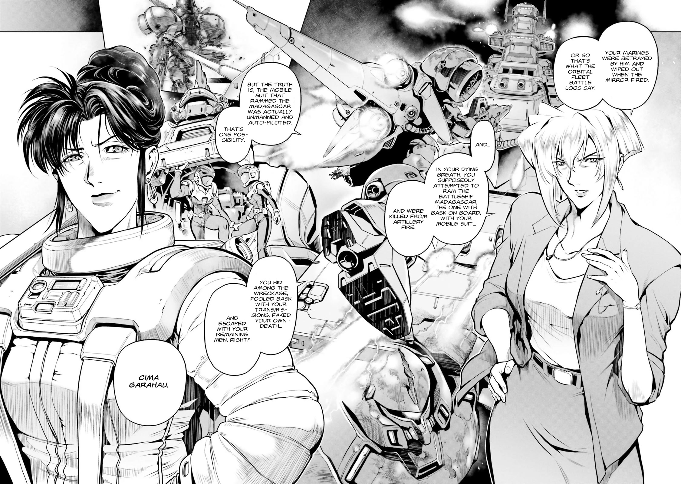 Kidou Senshi Gundam 0083 Rebellion - Chapter 89: Titans