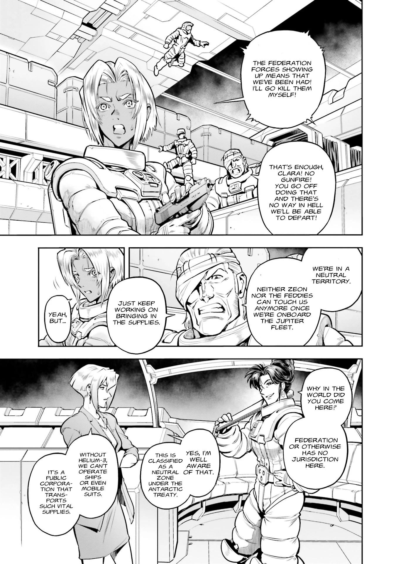 Kidou Senshi Gundam 0083 Rebellion - Chapter 89: Titans