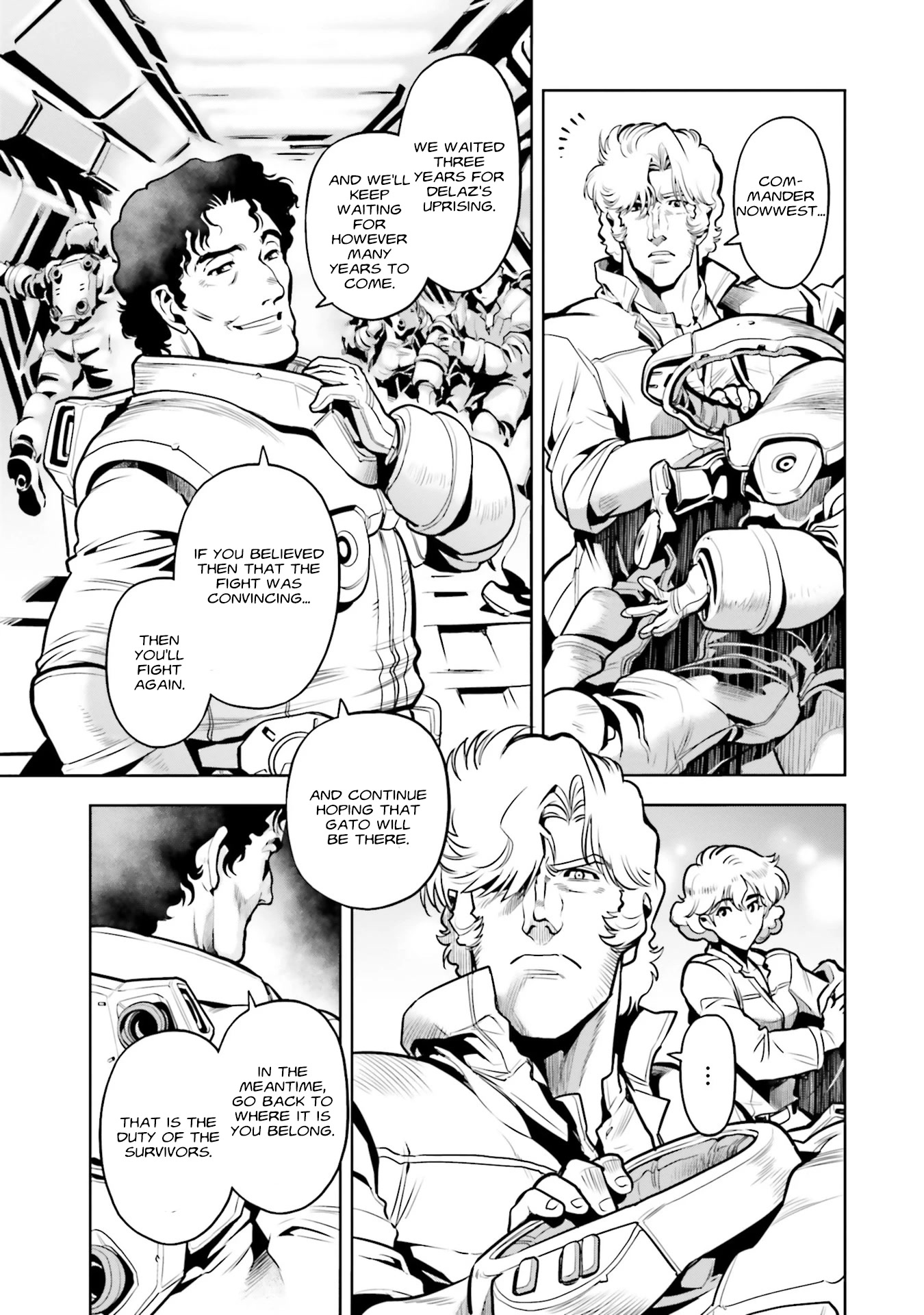 Kidou Senshi Gundam 0083 Rebellion - Chapter 89: Titans