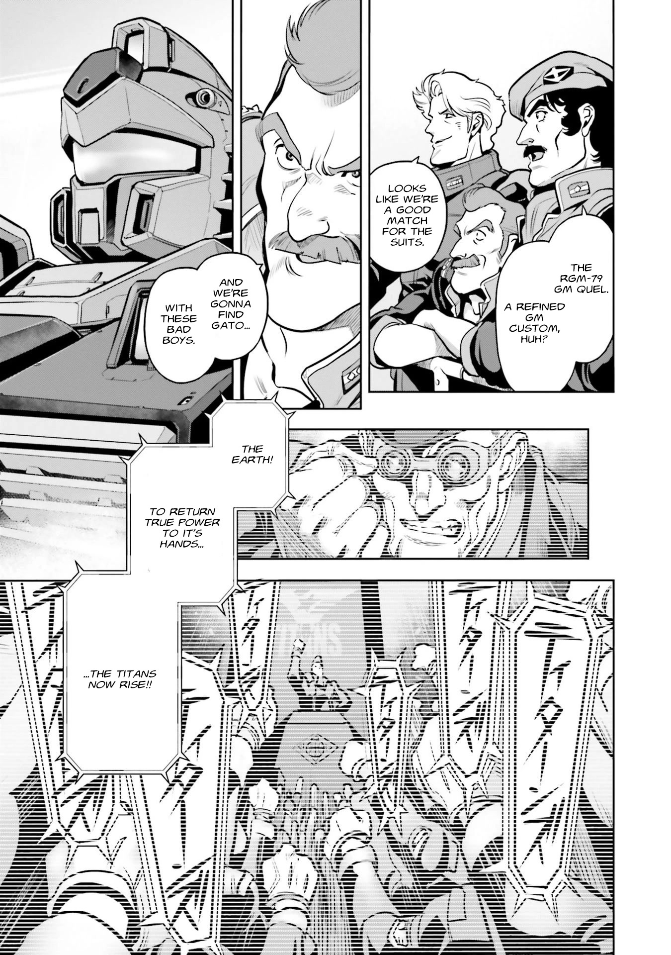 Kidou Senshi Gundam 0083 Rebellion - Chapter 89: Titans