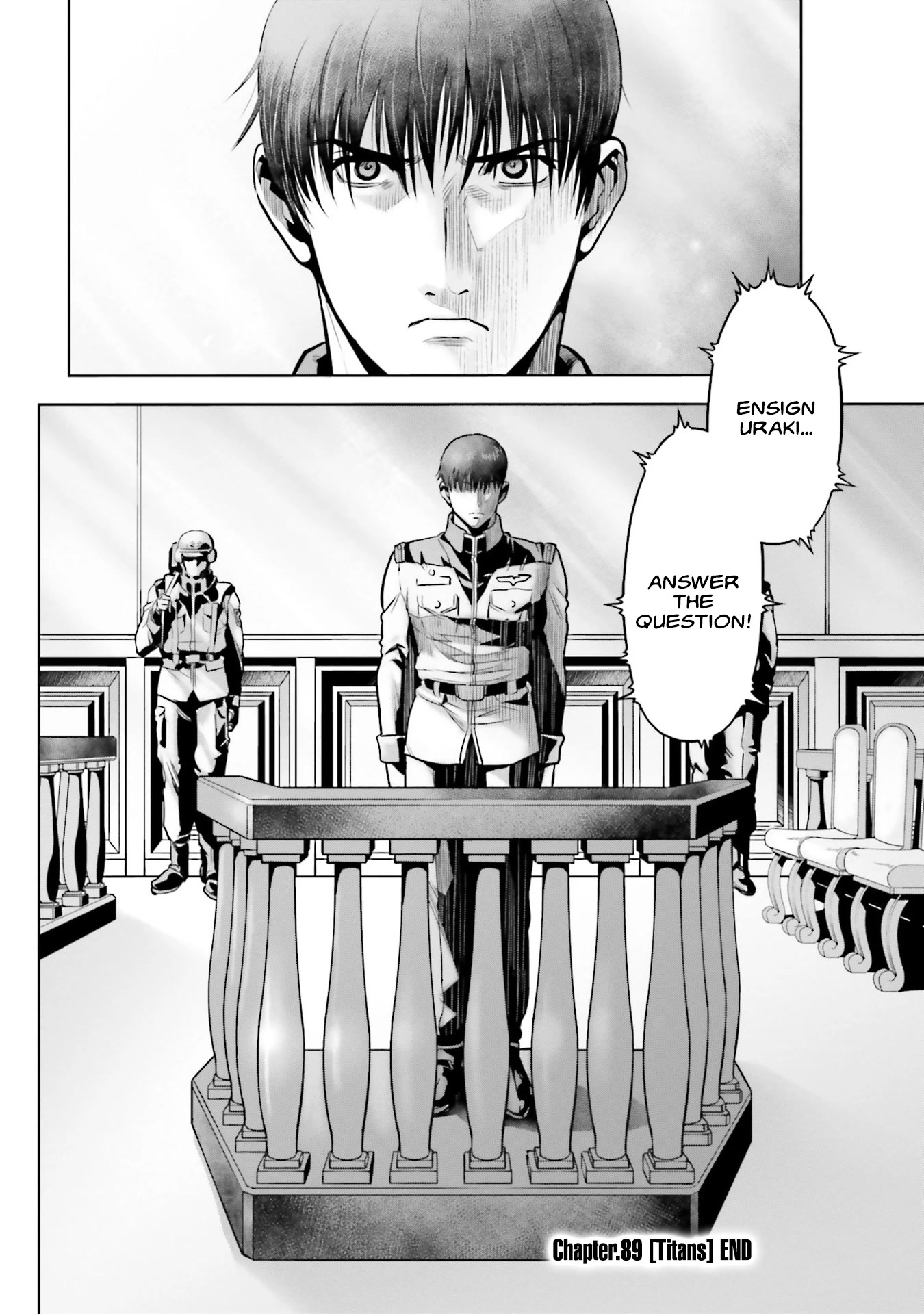 Kidou Senshi Gundam 0083 Rebellion - Chapter 89: Titans