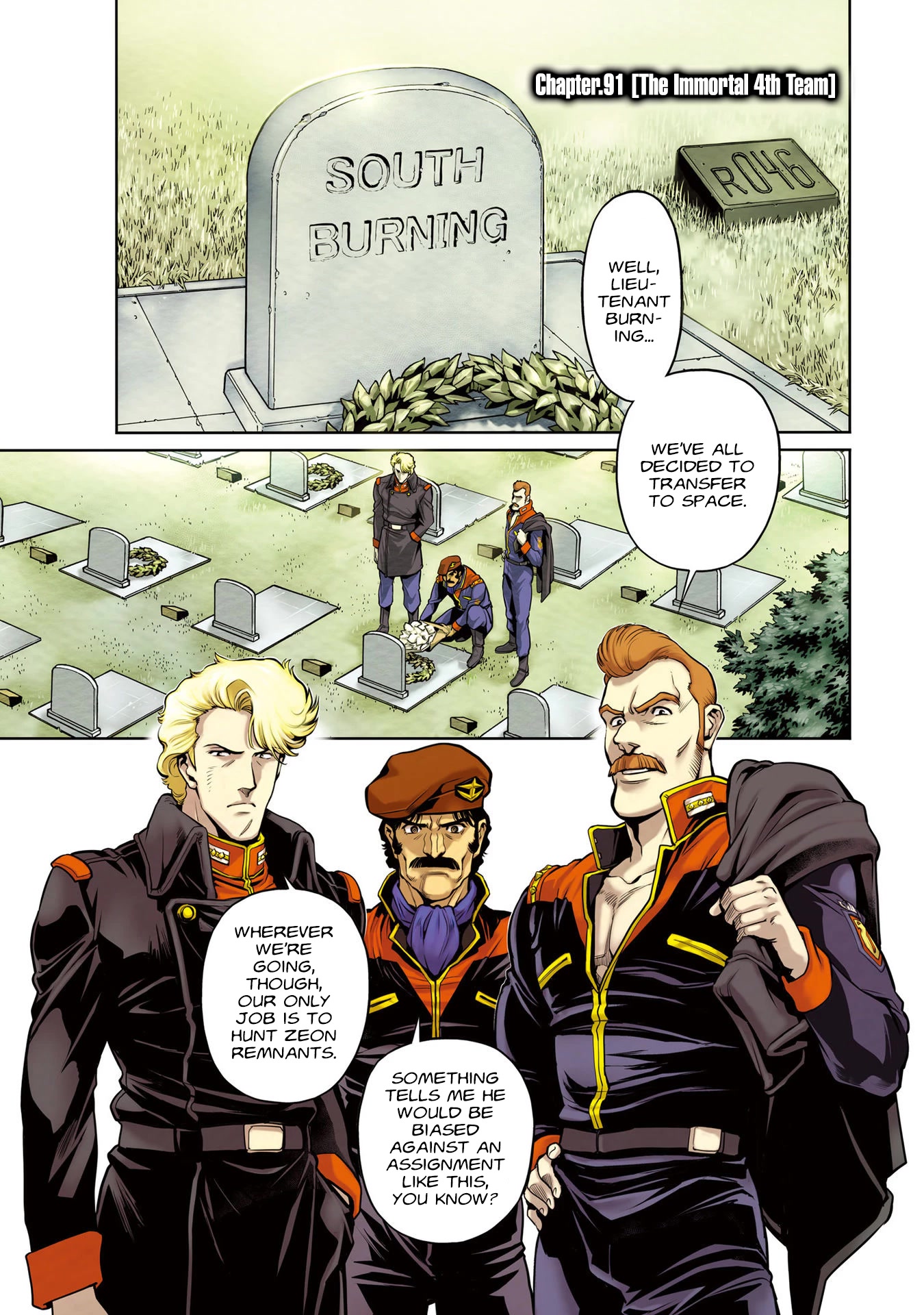 Kidou Senshi Gundam 0083 Rebellion - Chapter 91: The Immortal 4Th Team