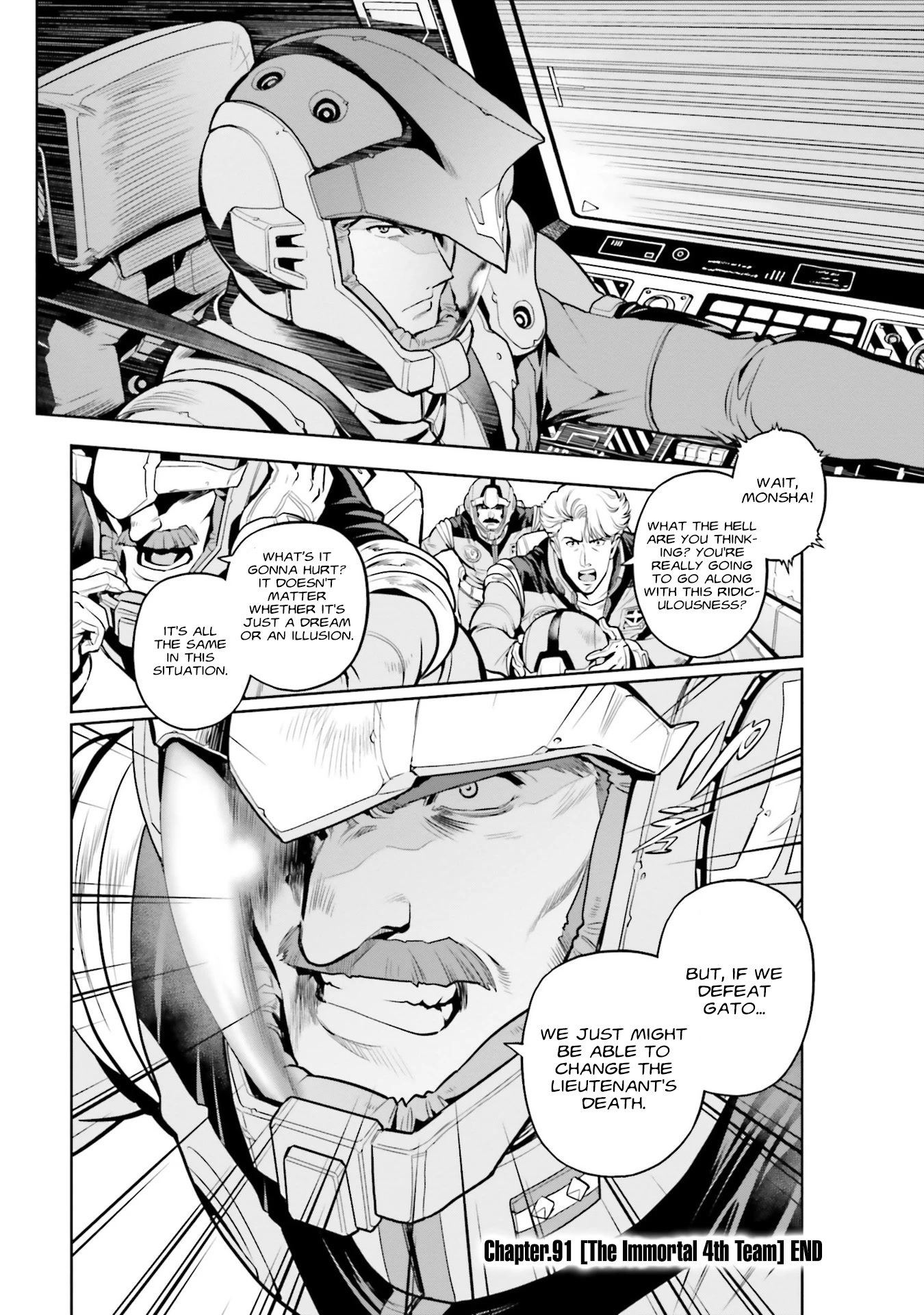 Kidou Senshi Gundam 0083 Rebellion - Chapter 91: The Immortal 4Th Team