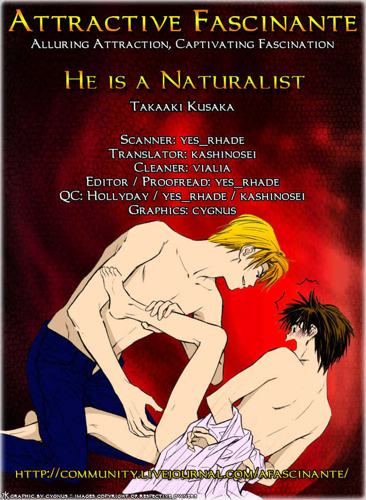 Naturalist No Kare - Vol.1 Chapter 1 : He Is A Naturalist