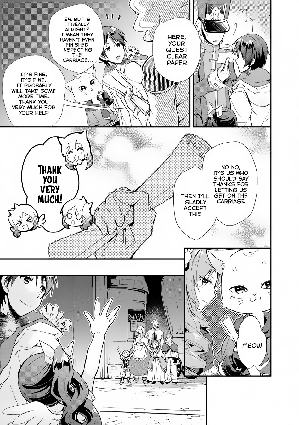 Nonbiri Vrmmoki - Chapter 28: Let's Go To The Next Town While Doing Bodyguard Job!