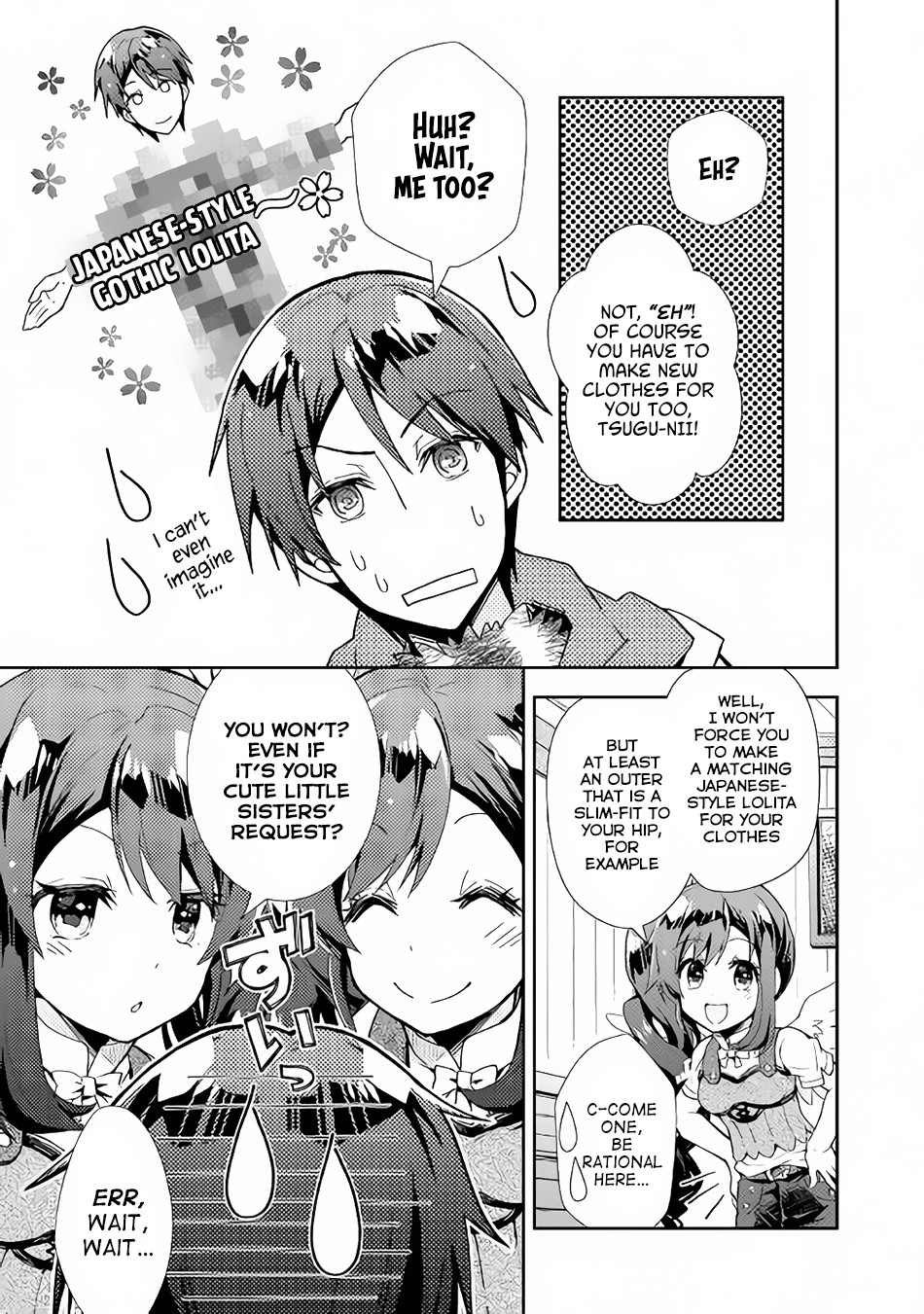 Nonbiri Vrmmoki - Chapter 28: Let's Go To The Next Town While Doing Bodyguard Job!