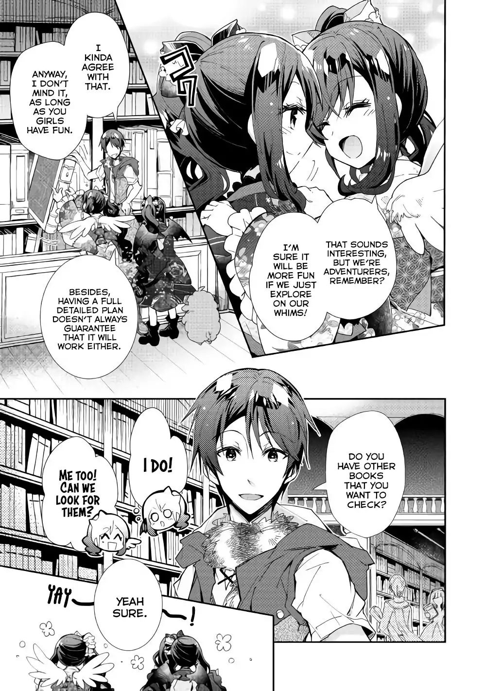 Nonbiri Vrmmoki - Chapter 33: Let's Enjoy The Library To Our Heart's Content!