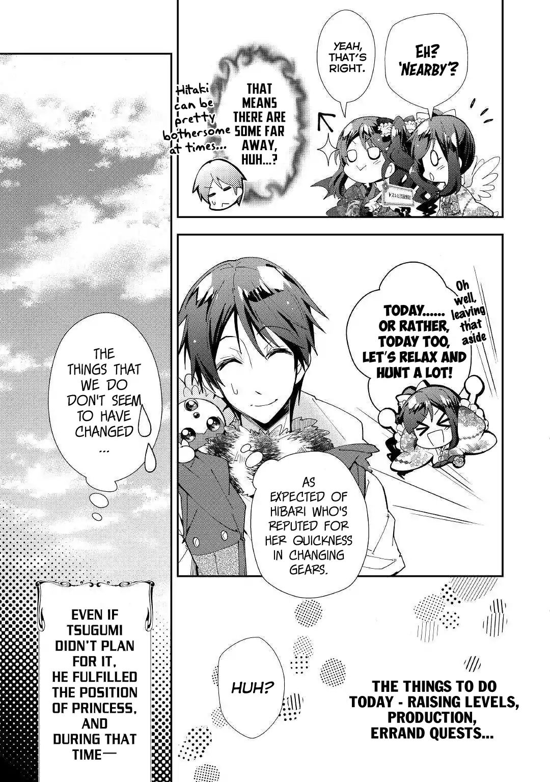 Nonbiri Vrmmoki - Chapter 36: Let's Confront Tsugu-Nii Crisis