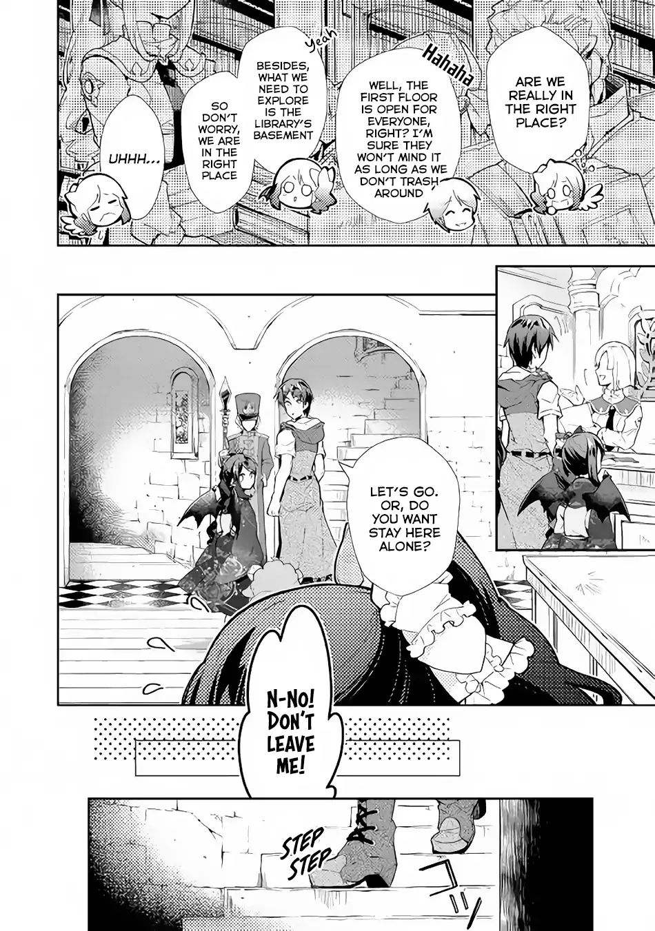 Nonbiri Vrmmoki - Chapter 31: Let's Explore The Library's Basement (First Part)