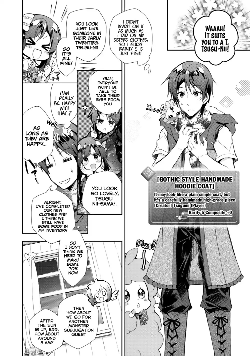 Nonbiri Vrmmoki - Chapter 29: Let’s Try Our New Outfits!