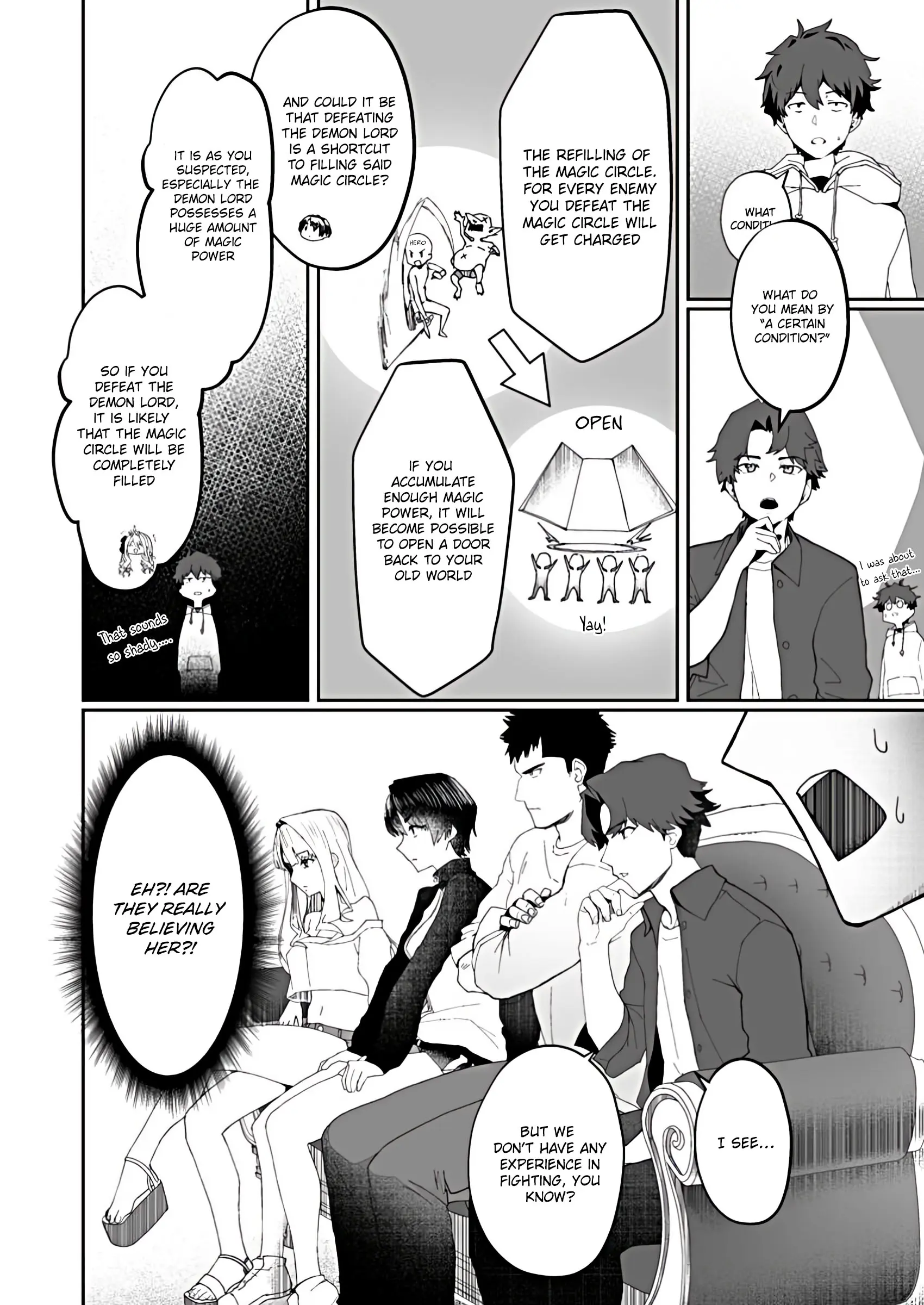 Makutsu No Ou ~Yomei Ikkagetsu No Doutei, Mahou Shoujo Harem O Kizuite Ou E Kunrinsu~ - Chapter 1: The Man Who Went To Another World